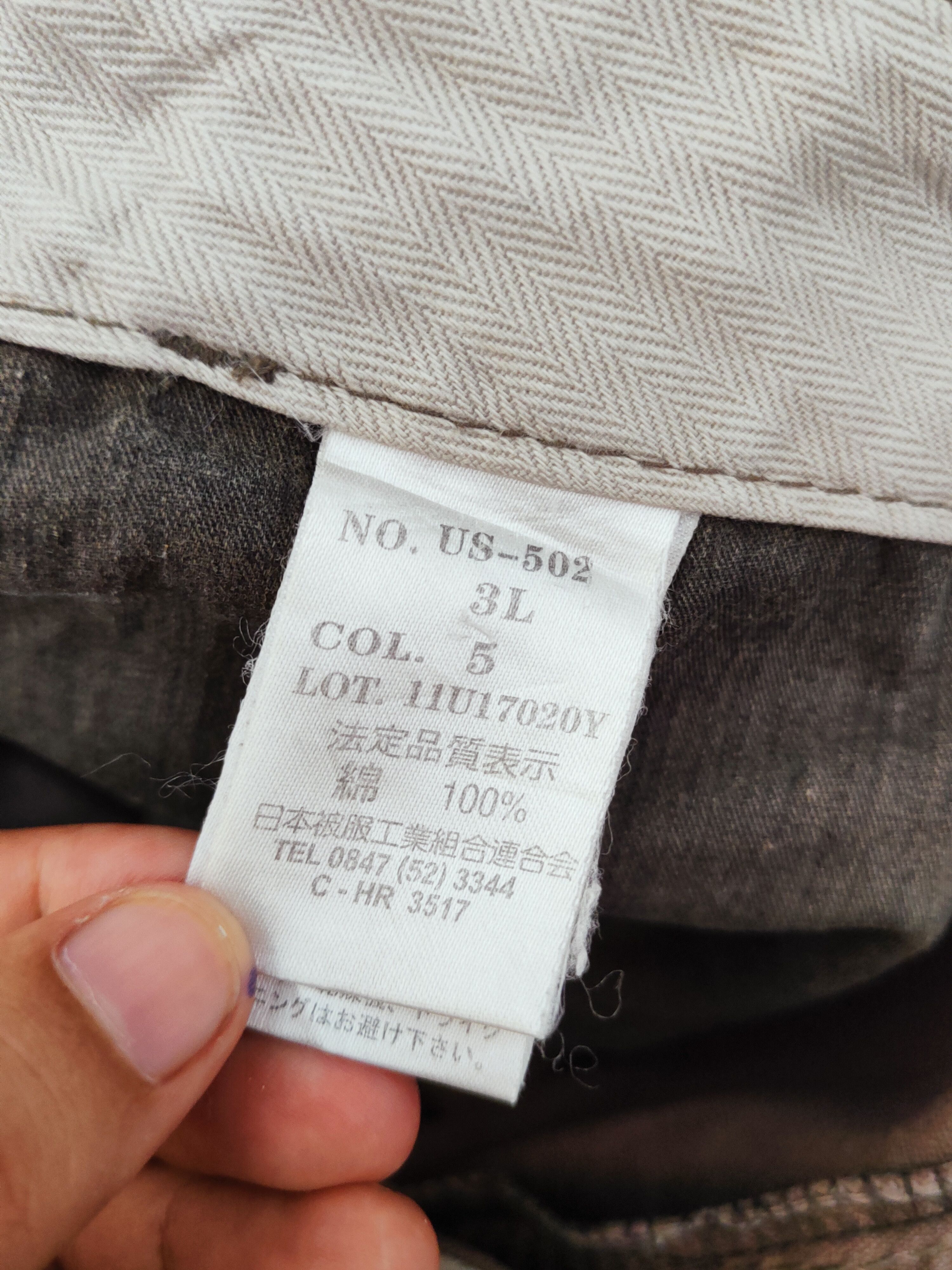 Japanese Brand DL Japan custom pocket Faded Tactical Cargo Pants #W008 Size US 36 / EU 52 - 17 Thumbnail
