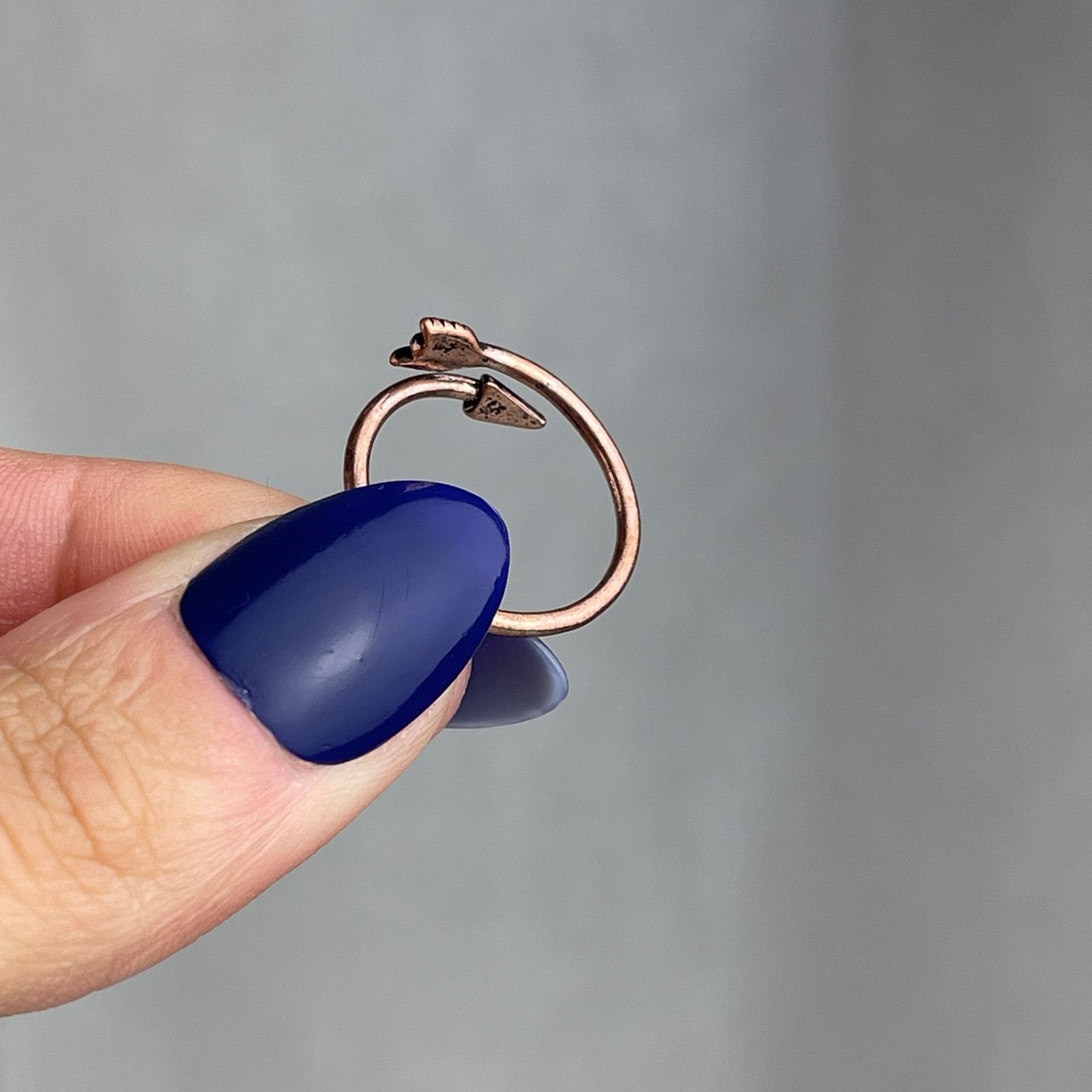 Other Dainty Copper Tone Arrow Shaped Wrap Ring Jewelry 5-5.5 NWOT Size ONE SIZE - 11 Thumbnail