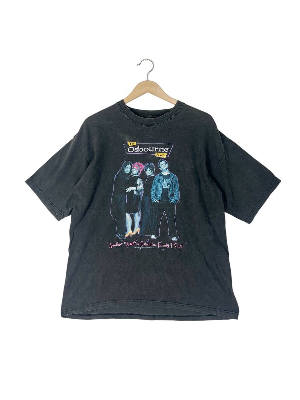 Band Tees × Vintage Vintage Y2K Ozzy The Osbourne Family Promo Tee MTV Reality S Size US XL / EU 56 / 4 - 1 Thumbnail