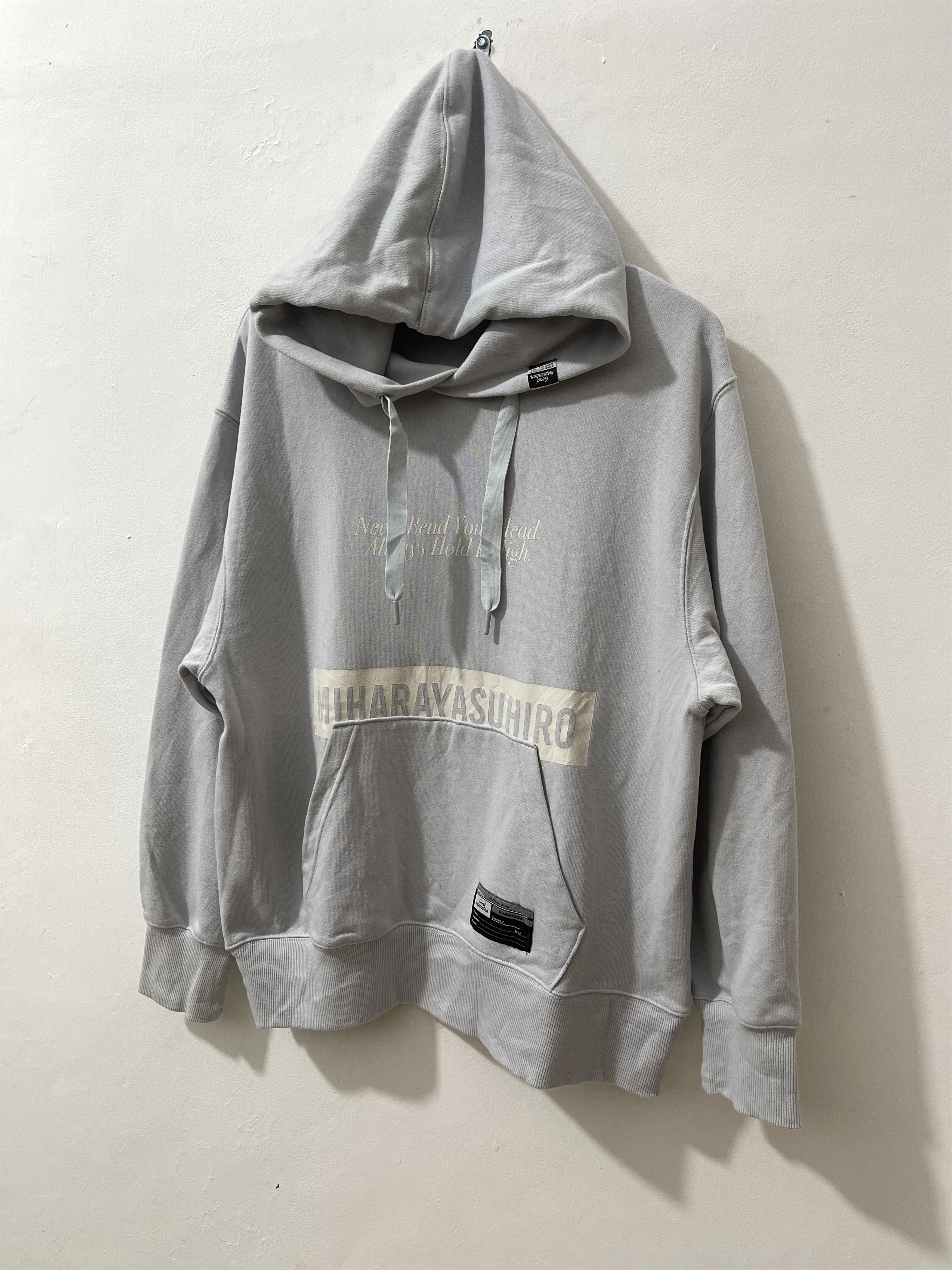 GU × Maison MIHARA YASUHIRO 2000s Miharayasuhiro x Uniqlo Japan Archive Pullover Hoodie Size US L / EU 52-54 / 3 - 2 Thumbnail