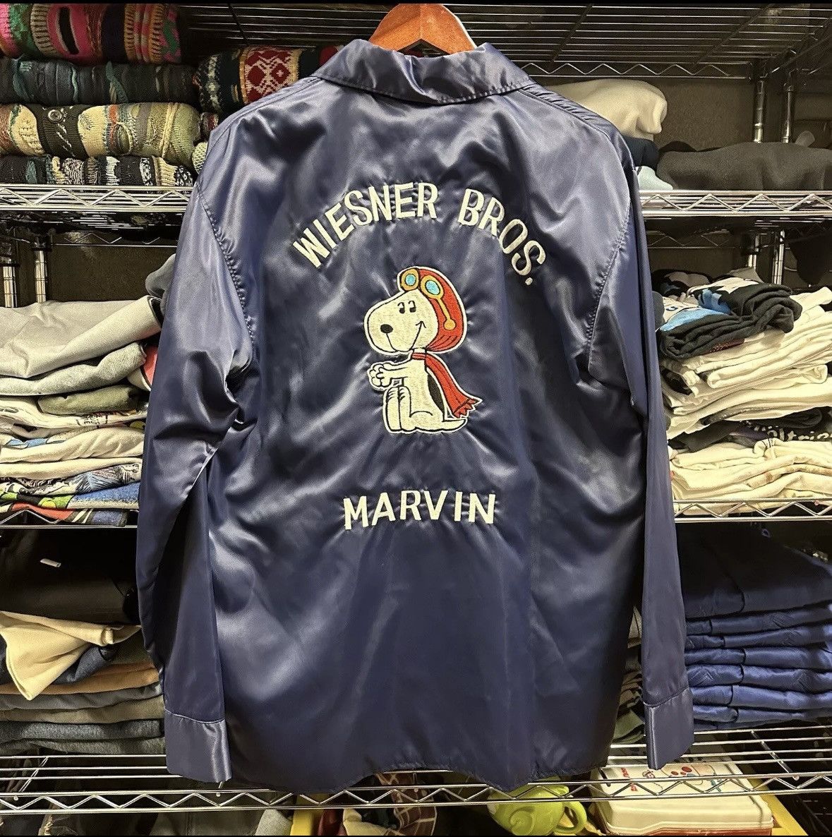 Japanese Brand × Vintage Souvenir Star Eagle Blue Japan Sukajan Size US L / EU 52-54 / 3 - 1 Thumbnail