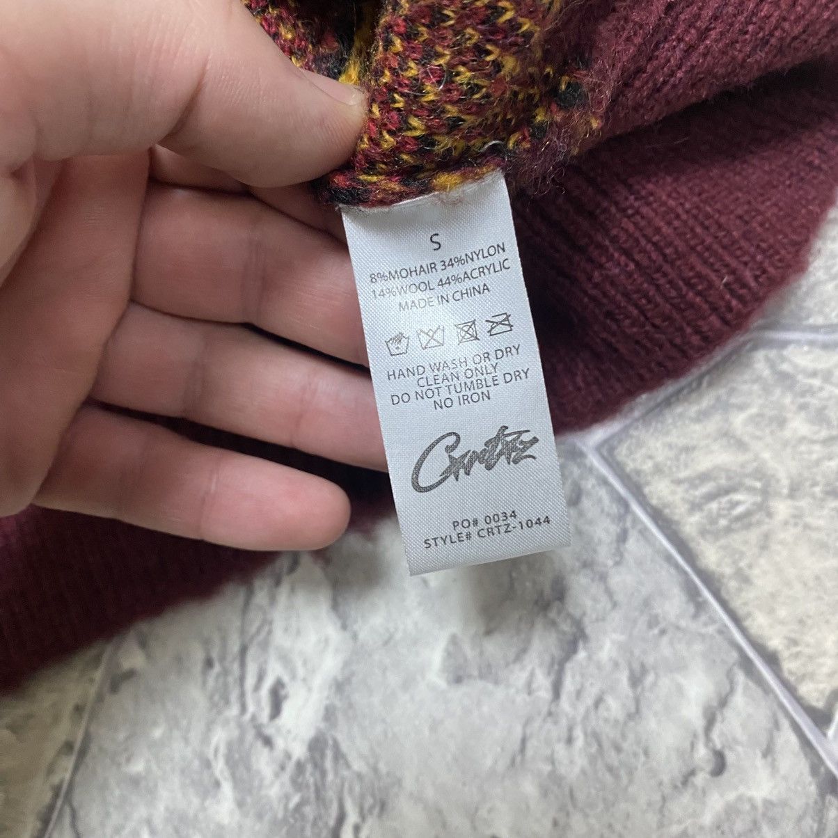 Corteiz Corteiz Mohair Blend Camo Light Knit Vest Sweater Size US S / EU 44-46 / 1 - 10 Thumbnail