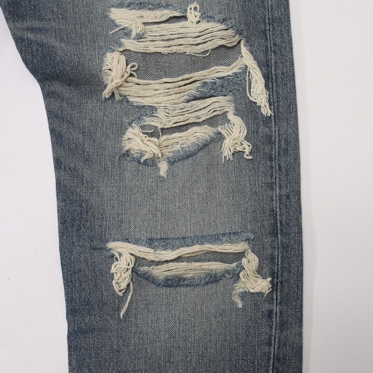 Denim & Supply Ralph Lauren Denim Supply Ralph Lauren Distressed Denim Pants Blue Jeans Size 26" / US 2 / IT 38 - 6 Thumbnail