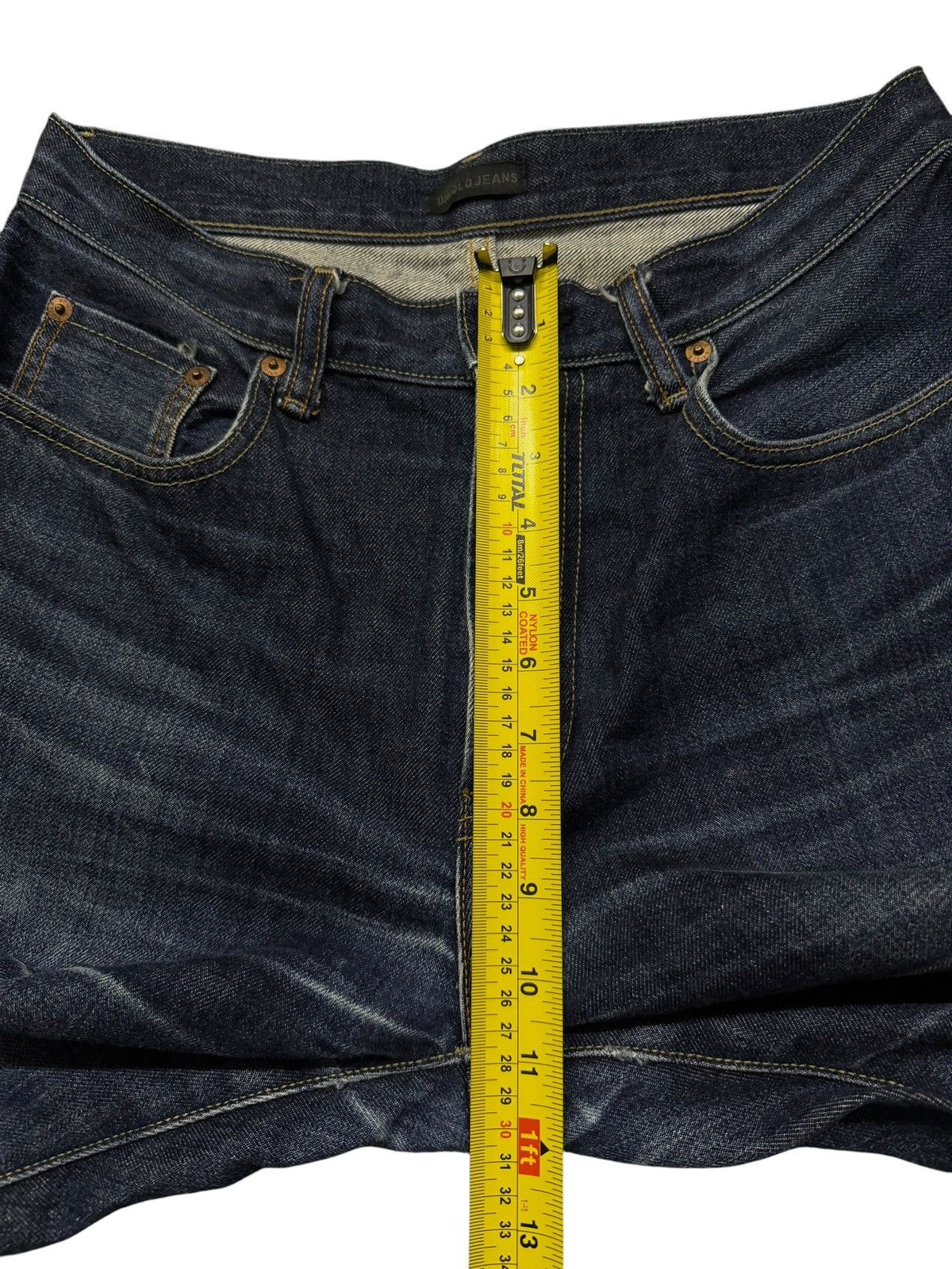 Uniqlo Vintage Uniqlo Jeans Selvedge Denim Japan | Vintage Fade W31 Size US 31 - 15 Thumbnail