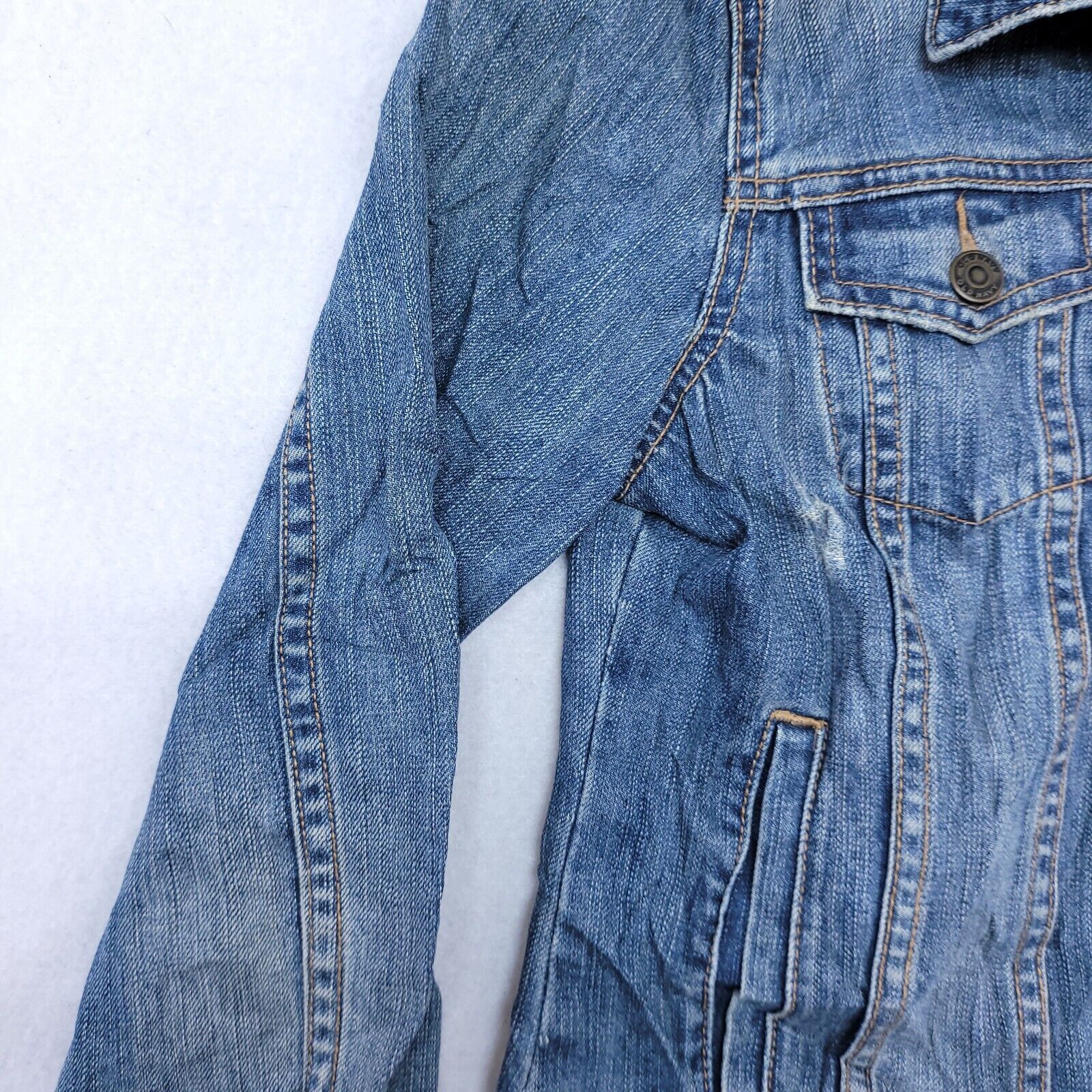 Old Navy Old Navy Casual Button Denim Jean Jacket Womens Size S Blue Size S / US 4 / IT 40 - 4 Thumbnail