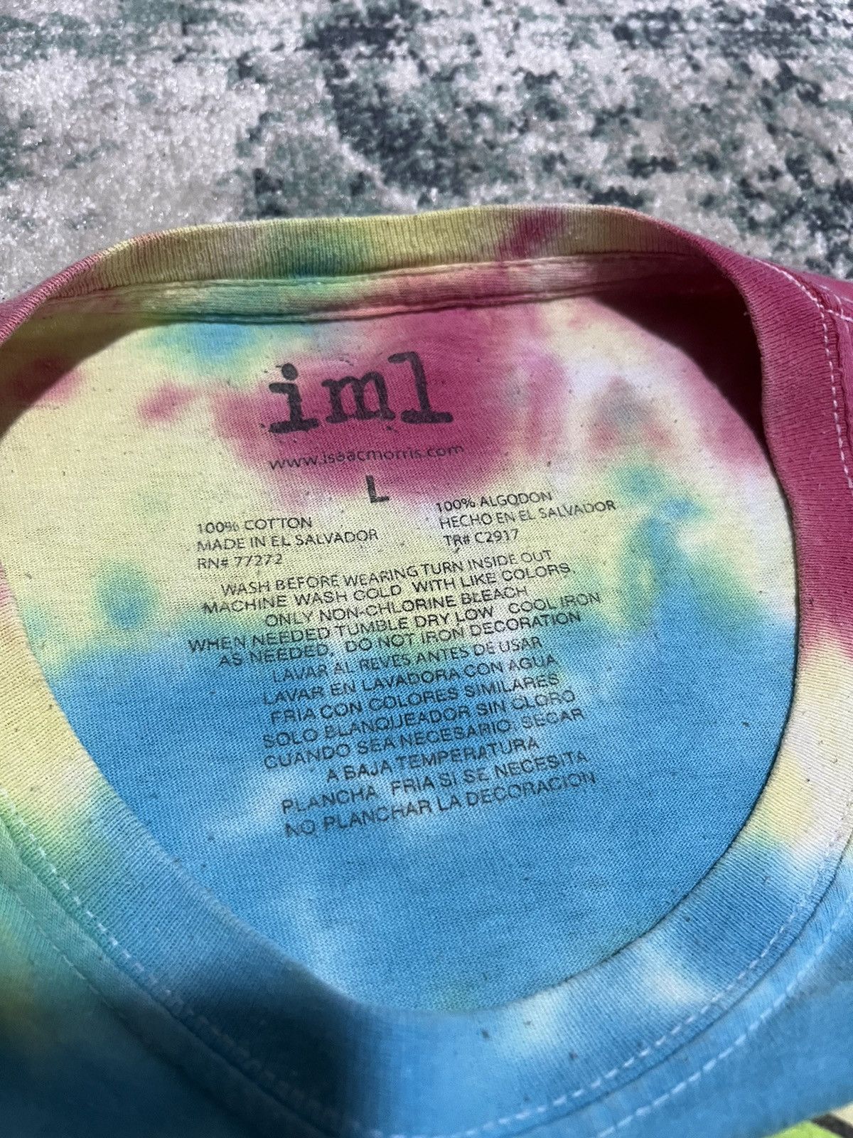 Alien Workshop × Vintage ⚡️STEALS⚡️IML Alien Workshop Big Logo Tye Dye Bleach Tee Size US L / EU 52-54 / 3 - 3 Thumbnail