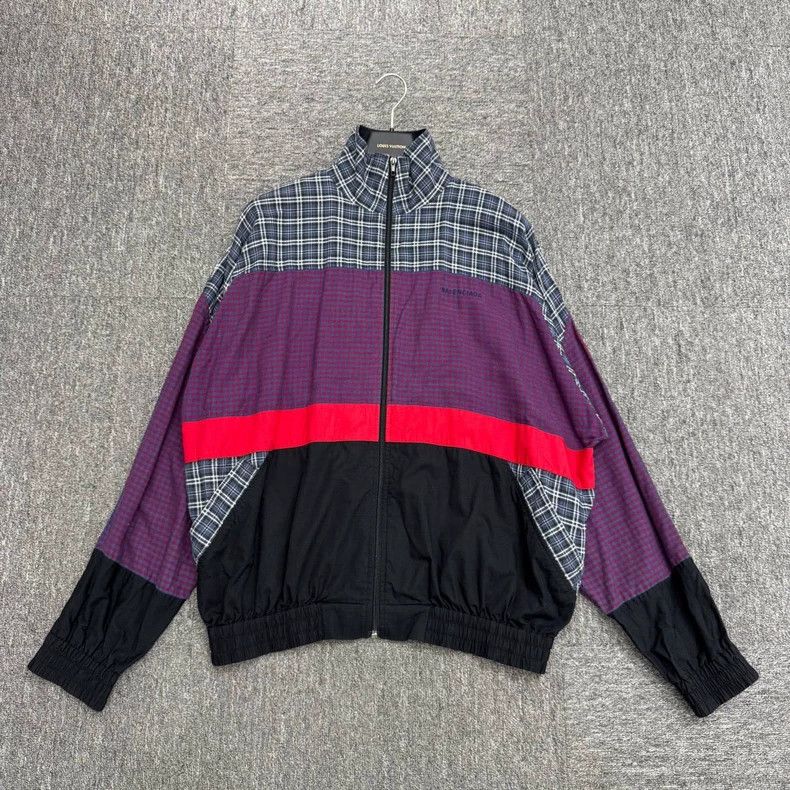Balenciaga Balenciaga Plaid patched jacket Size US S / EU 44-46 / 1 - 1 Thumbnail