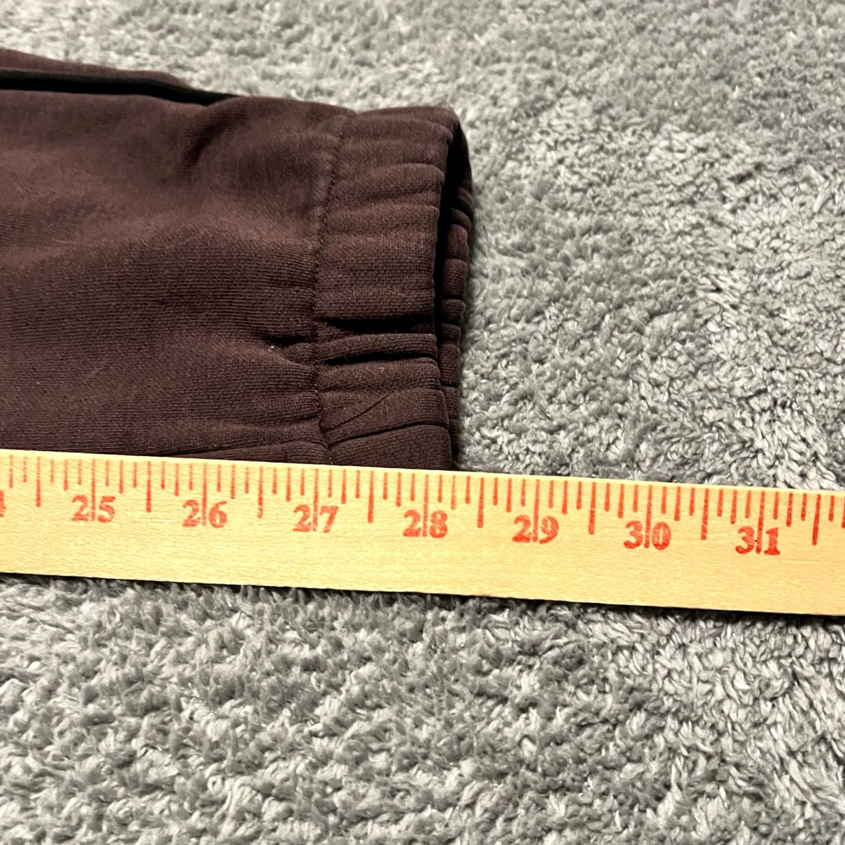 Vintage Alphalete Jogger Pants Mens M Regular Maroon Sweatpants Lounge Pants Jogger Men Red 2010s 90s? Size US 31 - 7 Thumbnail