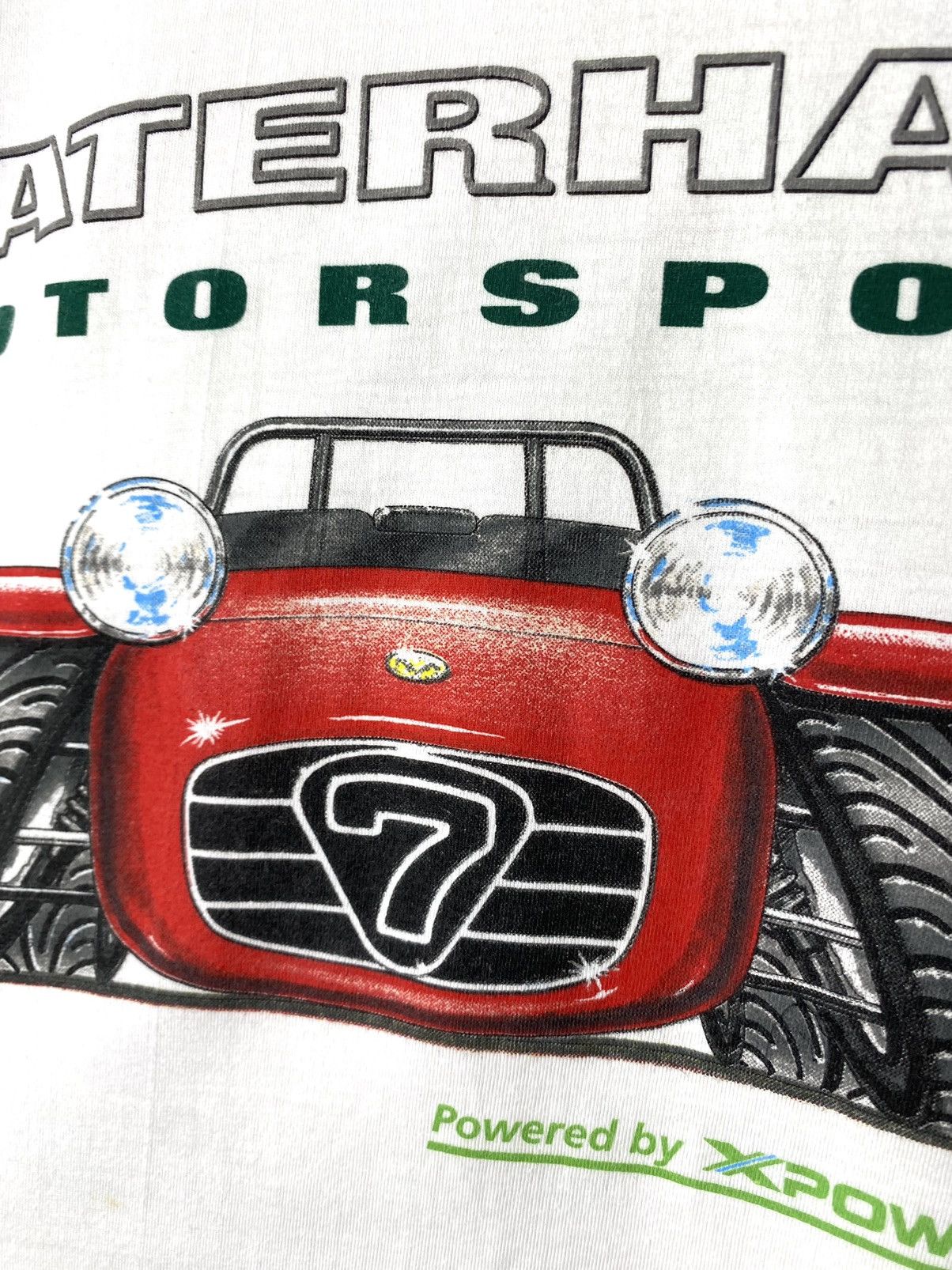 Vintage Vintage 90s Caterham Racing TShirt MG Lotus Ferrari Porsche Size US L / EU 52-54 / 3 - 5 Thumbnail