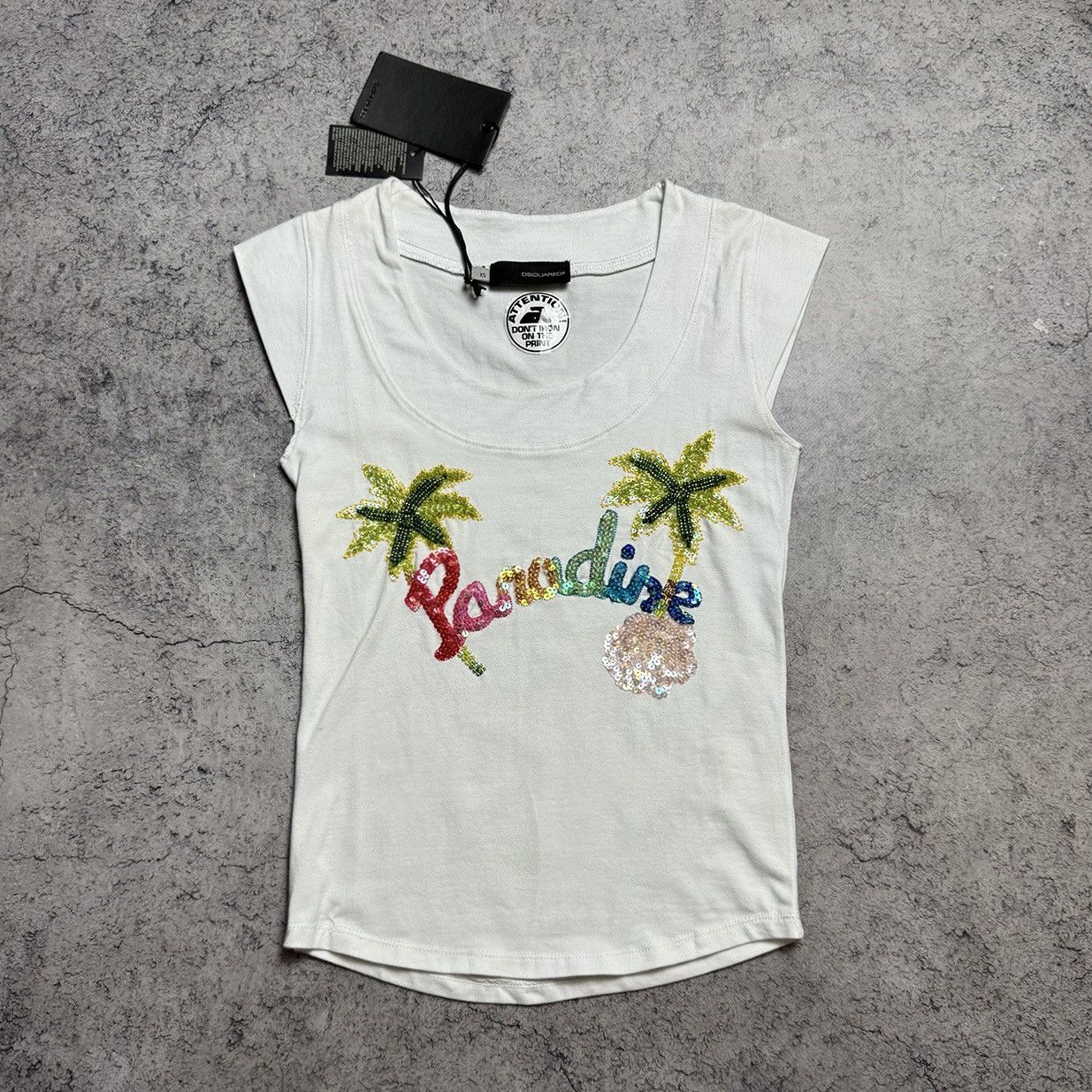 Dsquared2 NEW Rare Dsquared2 T Shirt Size XS / US 0-2 / IT 36-38 - 1 Thumbnail