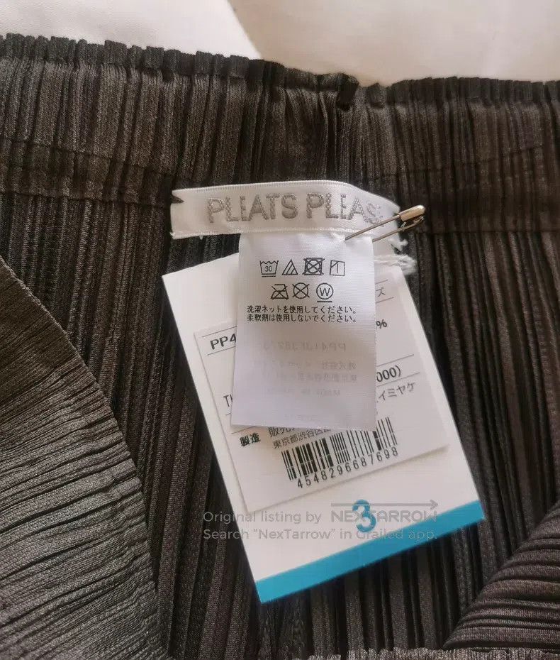 Issey Miyake Issey Miyake size:3 Green Long Pants Size 22" - 2 Thumbnail