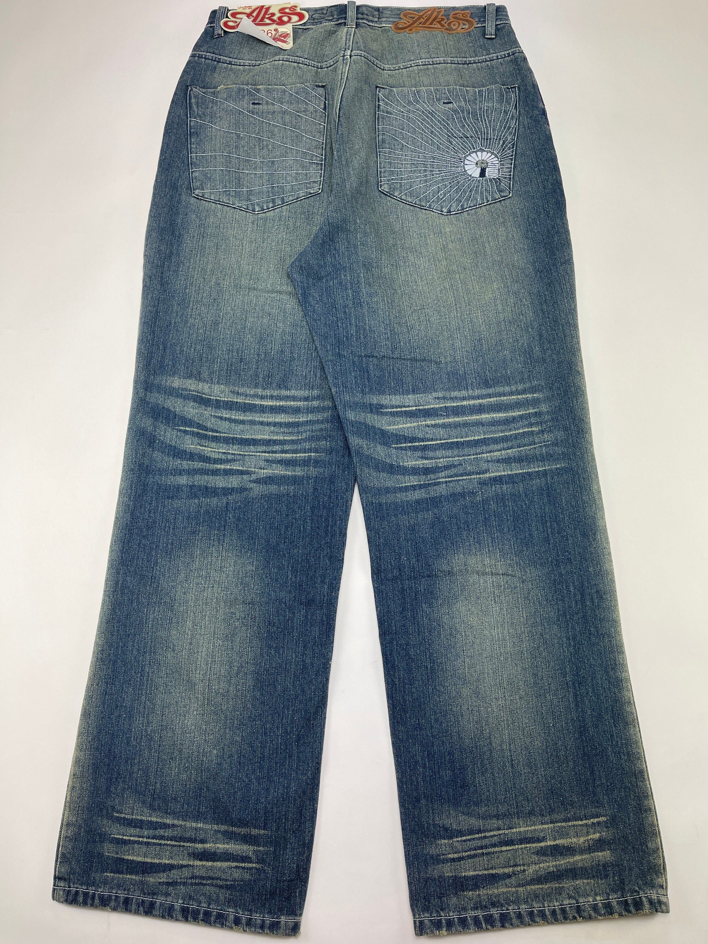 Akademiks Akademiks jeans, vintage, 90s hip hop, baggy jeans, 1990s 36 Size US 36 / EU 52 - 1 Thumbnail