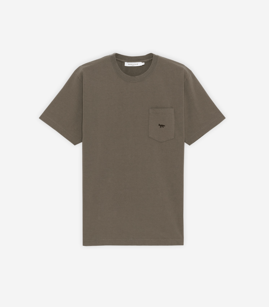 Maison Kitsune maison kitsune "JP Exclusive Fox Embroidery Pocket T-Shirt" Size US M / EU 48-50 / 2 - 1 Thumbnail