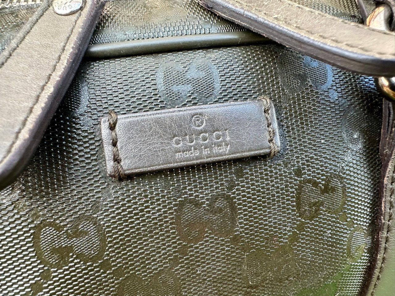 Gucci Authentic Gucci GG Imprime Medium Briefcase Size ONE SIZE - 13 Thumbnail