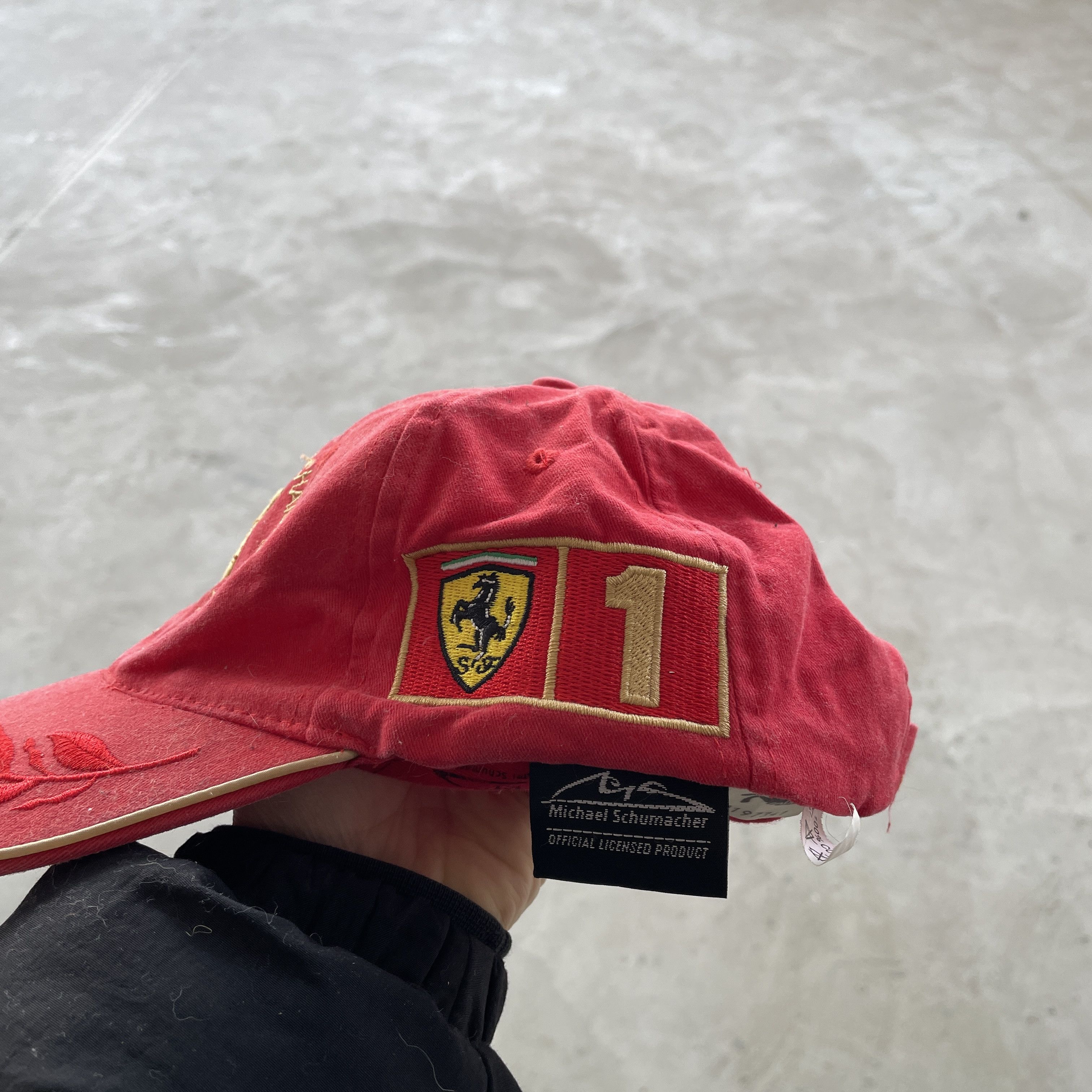 Ferrari Vintage Ferrari Michael Schumacher Racing Cap Size ONE SIZE - 3 Thumbnail