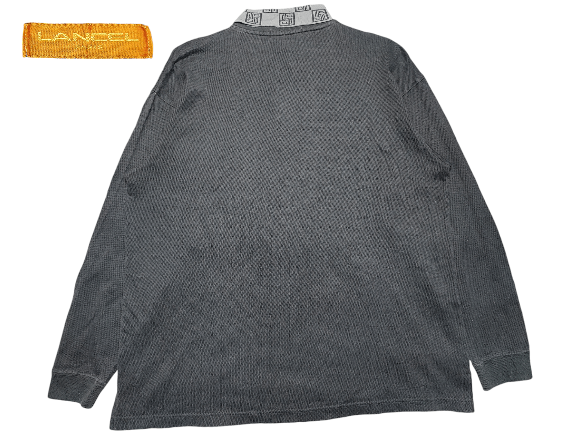 Lancel × Vintage Lancel Paris Polo T-shirt Vintage Design Size US L / EU 52-54 / 3 - 2 Thumbnail