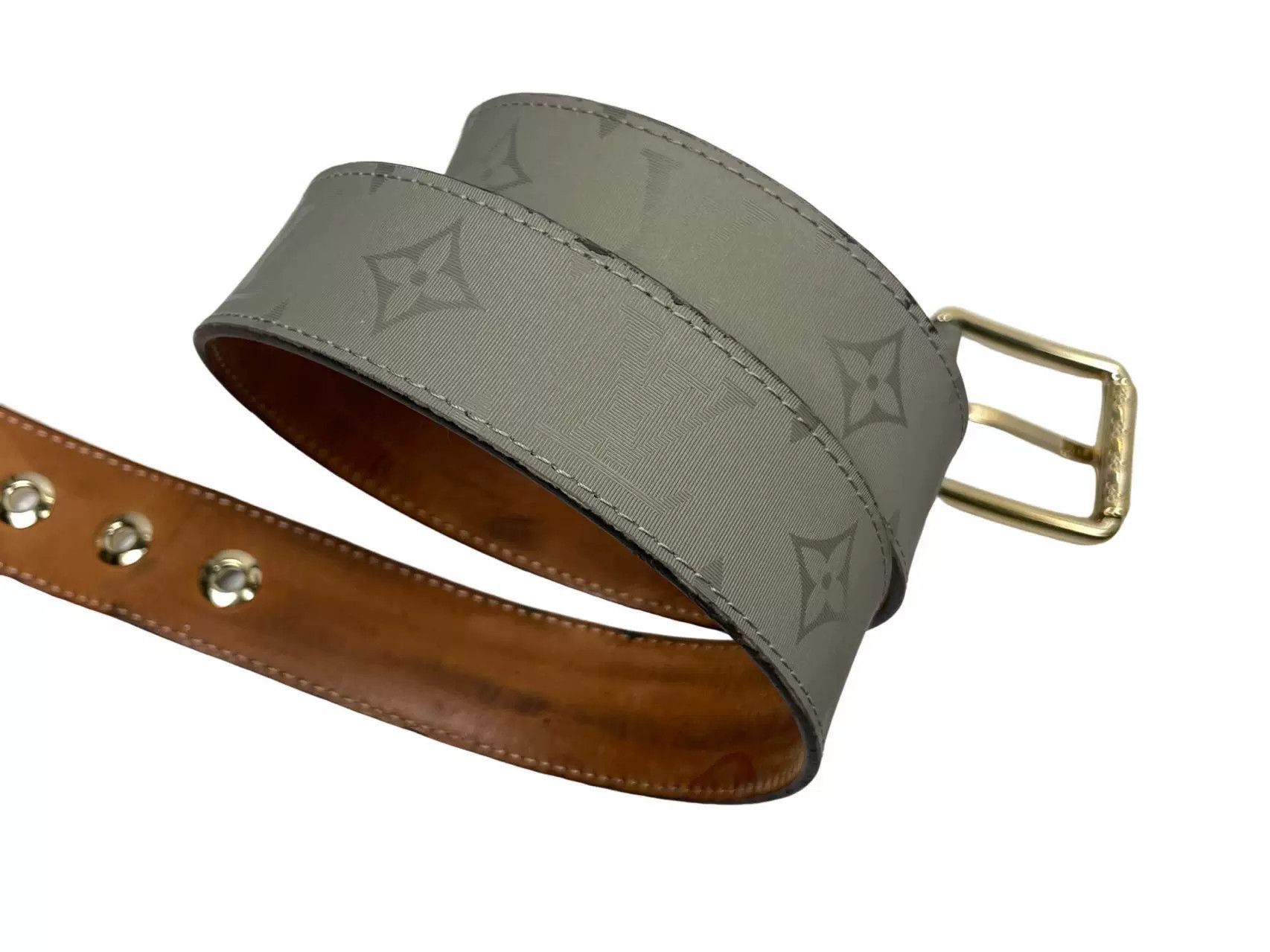 Louis Vuitton Louis Vuitton Monogram Belt. Size ONE SIZE - 6 Thumbnail