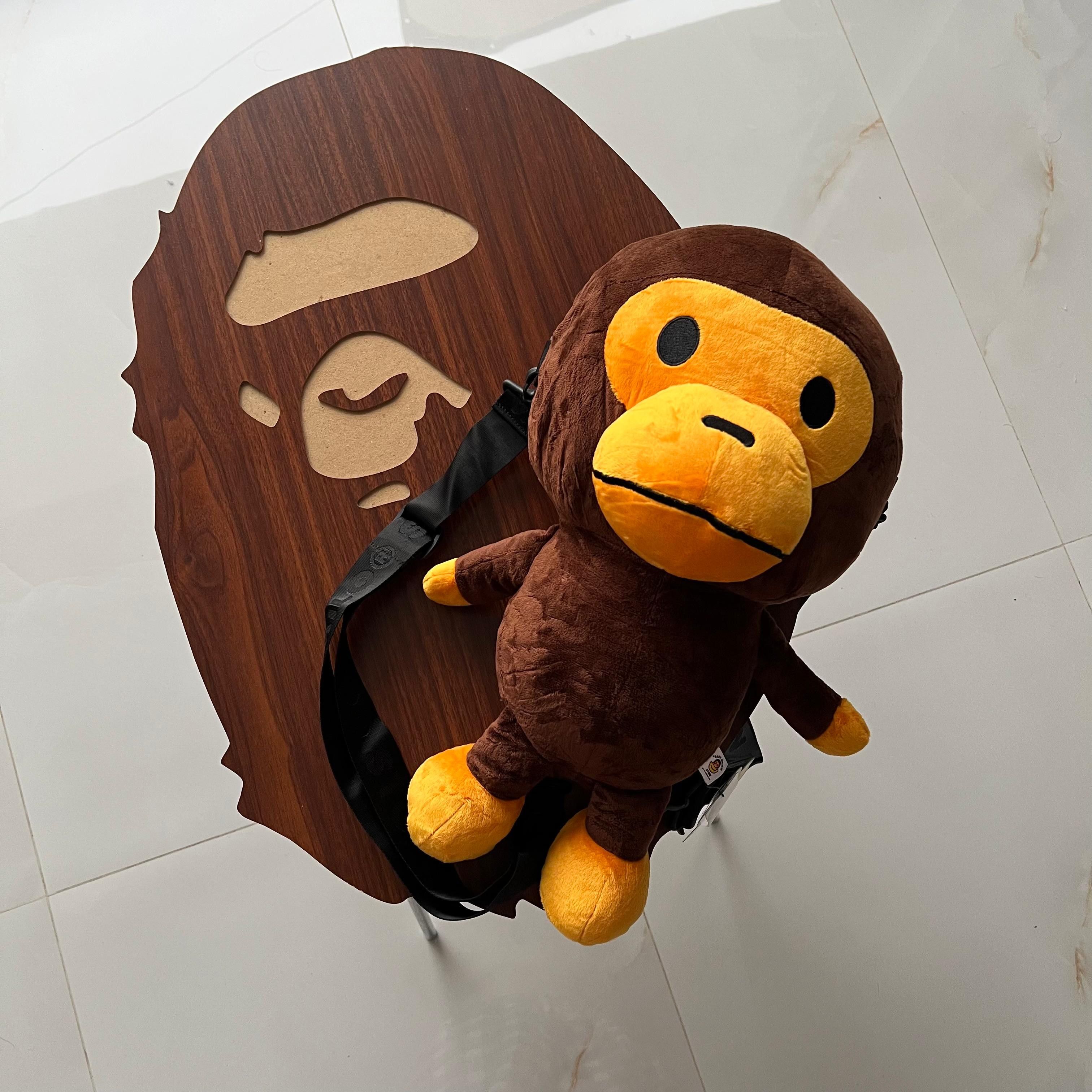 Bape BAPE Baby Milo Mini Fur Backpack Plush A Bathing Ape | Grailed