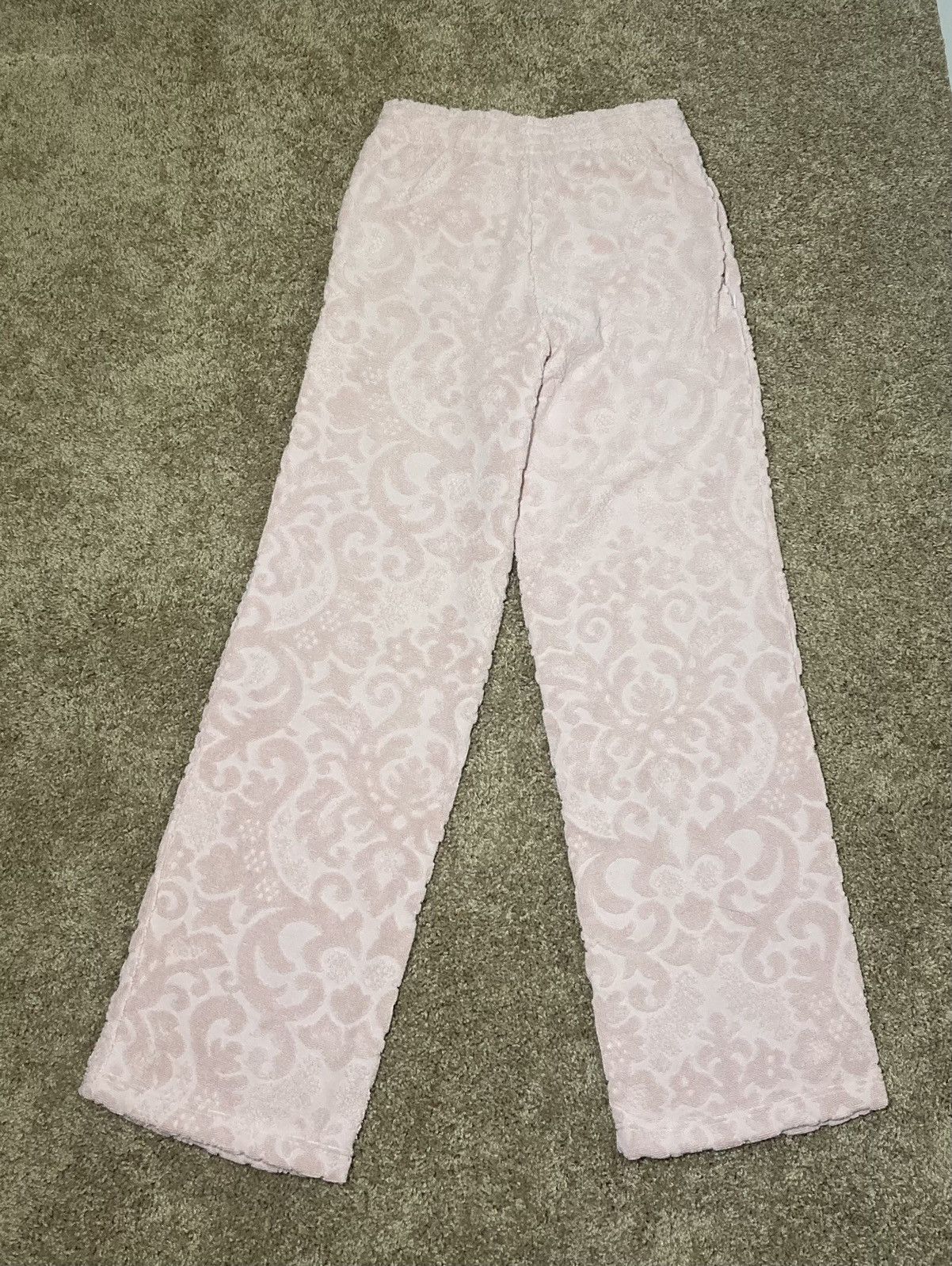 Martine Rose New SS24 Martine Rose Pink Towel Jacquard Knit Sweats 2024 Size US 30 / EU 46 - 8 Thumbnail