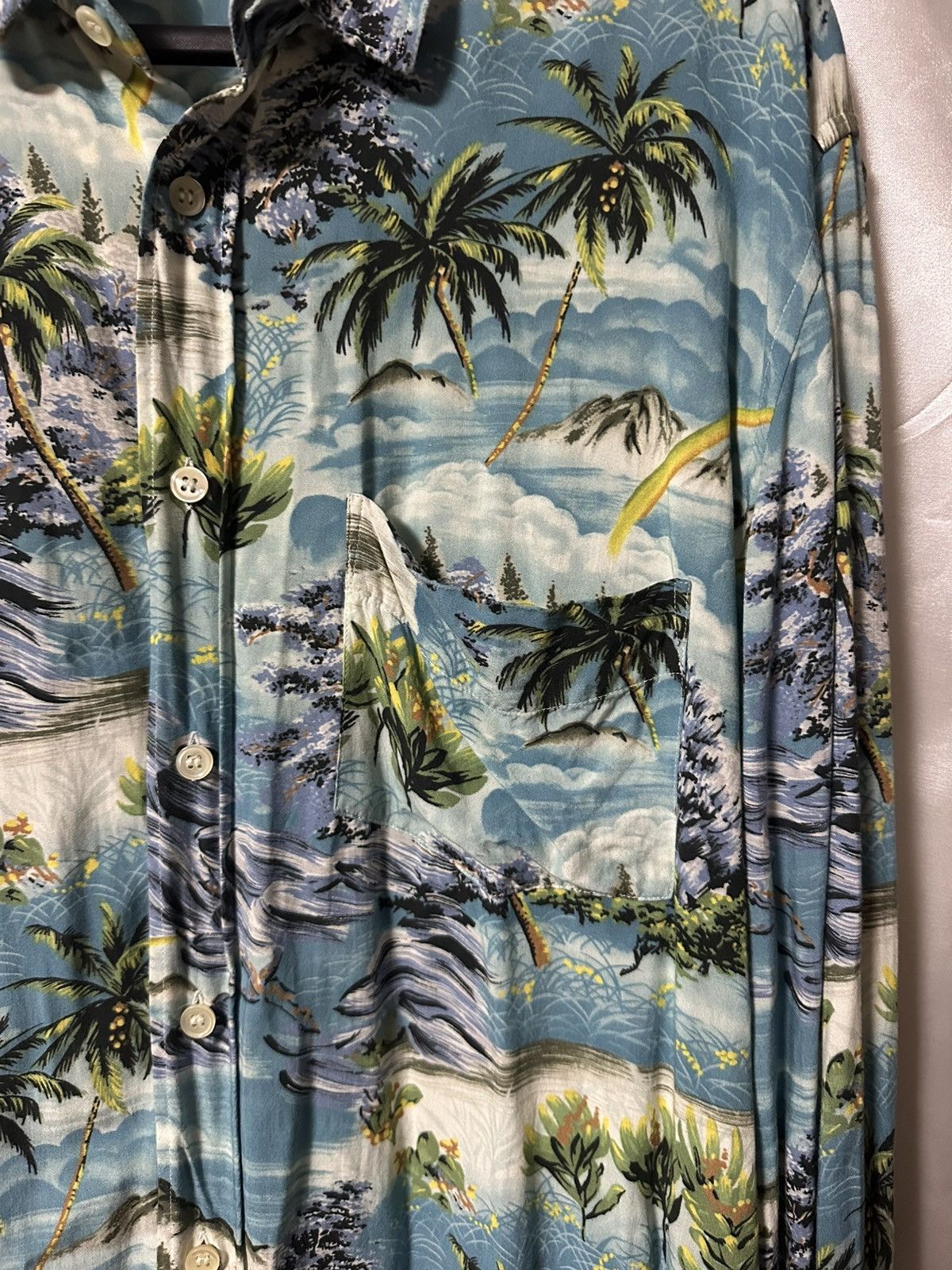 Saint Laurent Paris Saint Laurent Paris x Hedi Slimane SS16 Hawaiian Shirt Size US M / EU 48-50 / 2 - 5 Thumbnail