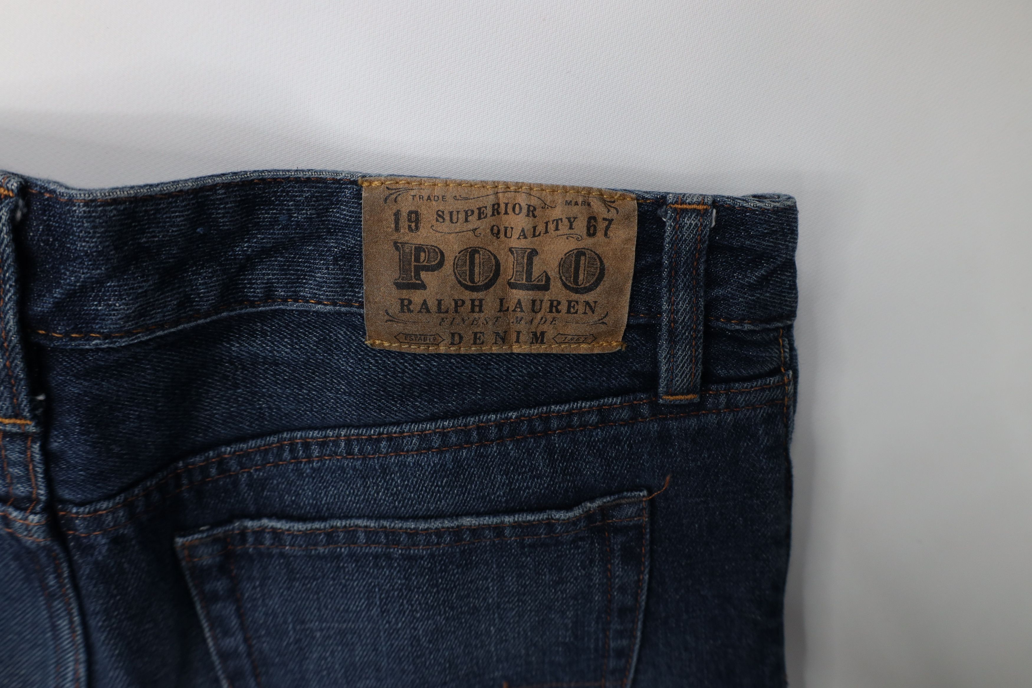 Ralph Lauren Vintage Ralph Lauren Slim Fit Straight Leg Denim Jeans Blue Size US 32 / EU 48 - 12 Thumbnail