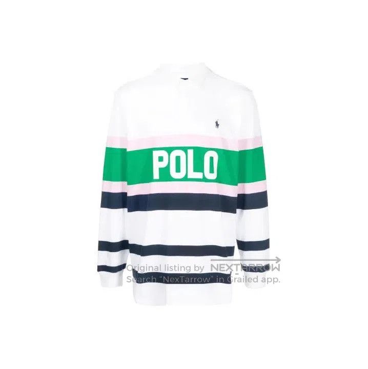 Polo Ralph Lauren Polo Ralph Lauren Striped Logo Long. Size US L / EU 52-54 / 3 - 1 Thumbnail