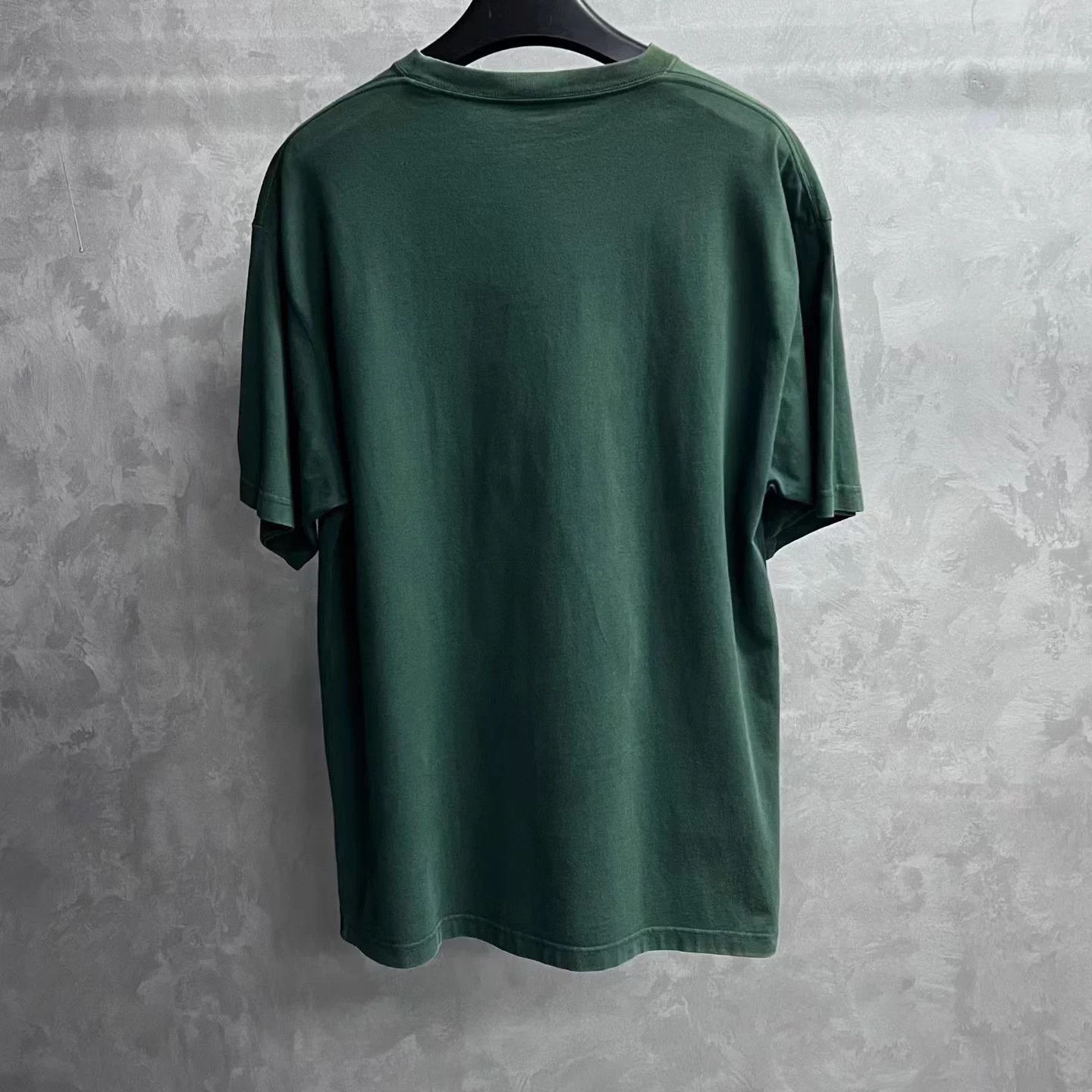Balenciaga Balenciaga Deep Green Logo Print Crew Short Sleeve S Tee Size US S / EU 44-46 / 1 - 2 Thumbnail