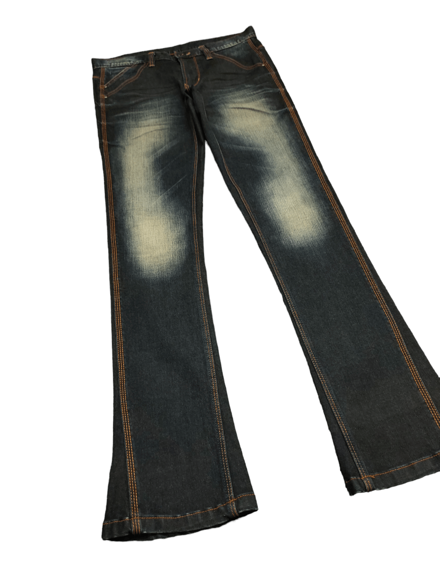 If Six Was Nine Flare Jeans Nicole Waxed Bootcut Ifsixwasnine Mudmax Size US 32 / EU 48 - 3 Thumbnail