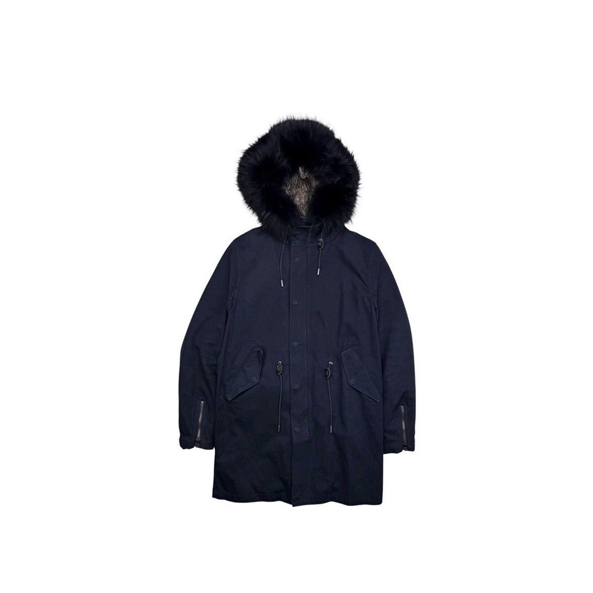 Yves Salomon YVES SALOMON HOMME RABBIT FUR PARKA Size US M / EU 48-50 / 2 - 1 Thumbnail