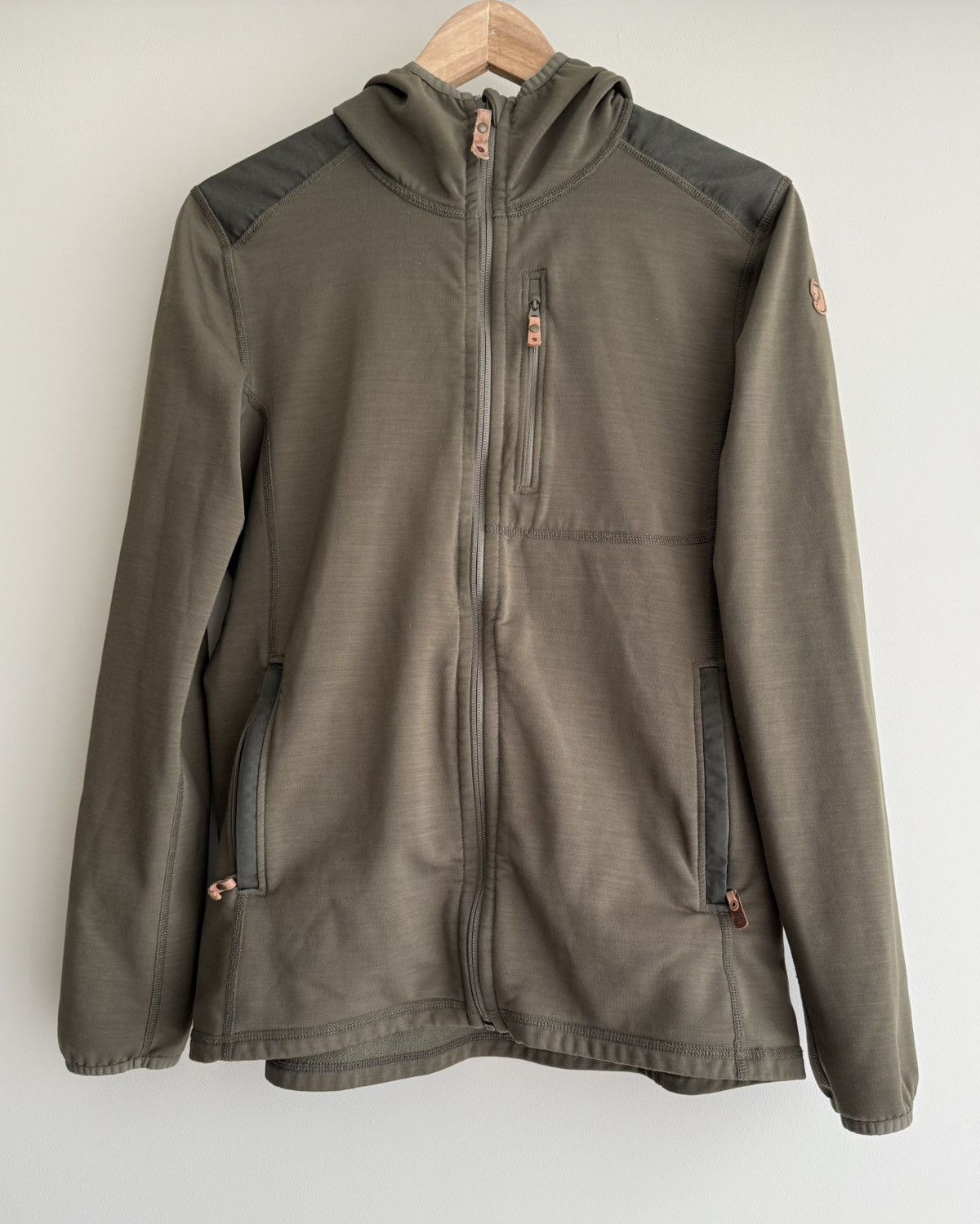 Fjallraven FJALLRAVEN WOMENS STRETCH JACKET KEB FLEECE HOODIE W size L Size L / US 10 / IT 46 - 1 Thumbnail
