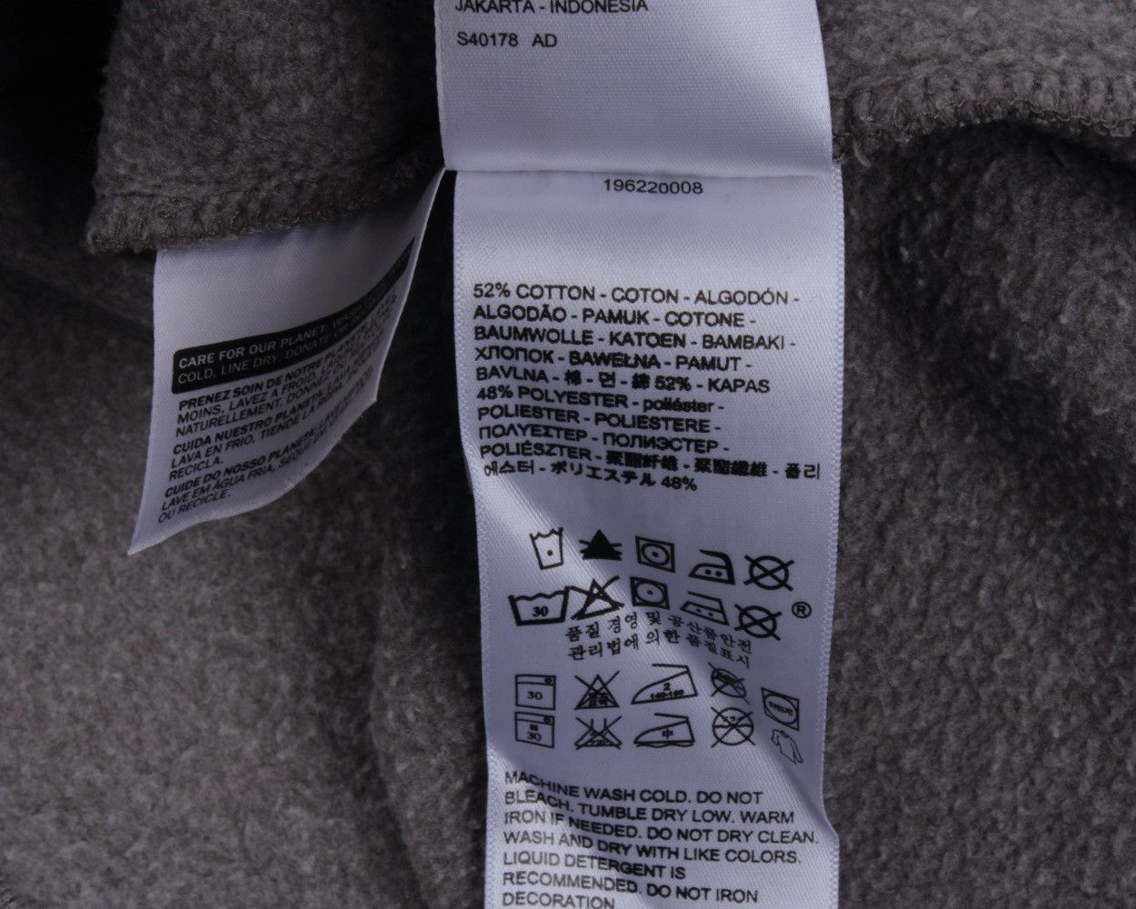 Levi's × Vintage Levis big logo printed cotton polyester blend hoodie size m Size US M / EU 48-50 / 2 - 12 Thumbnail