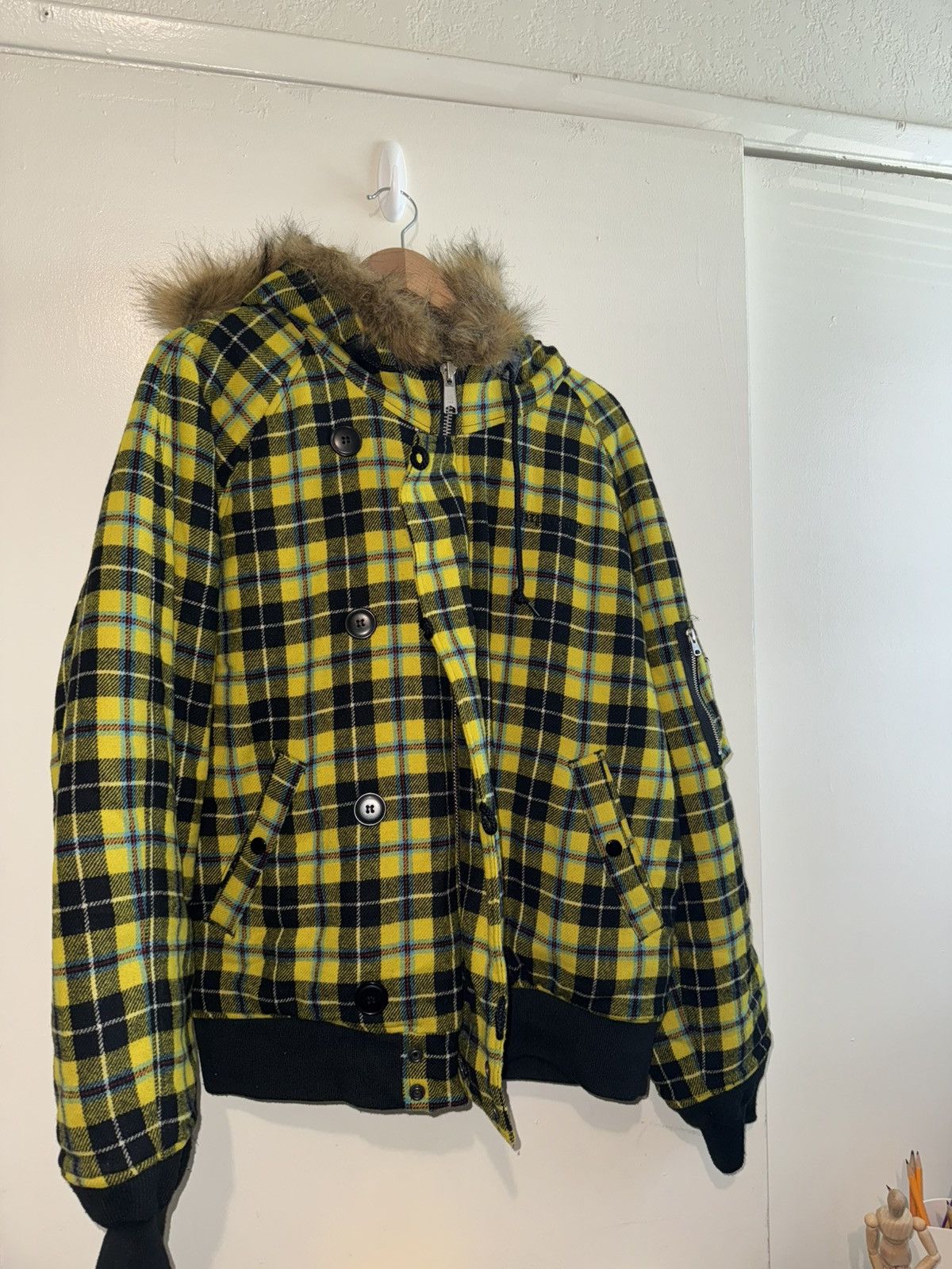 supreme wool N-2B jacket