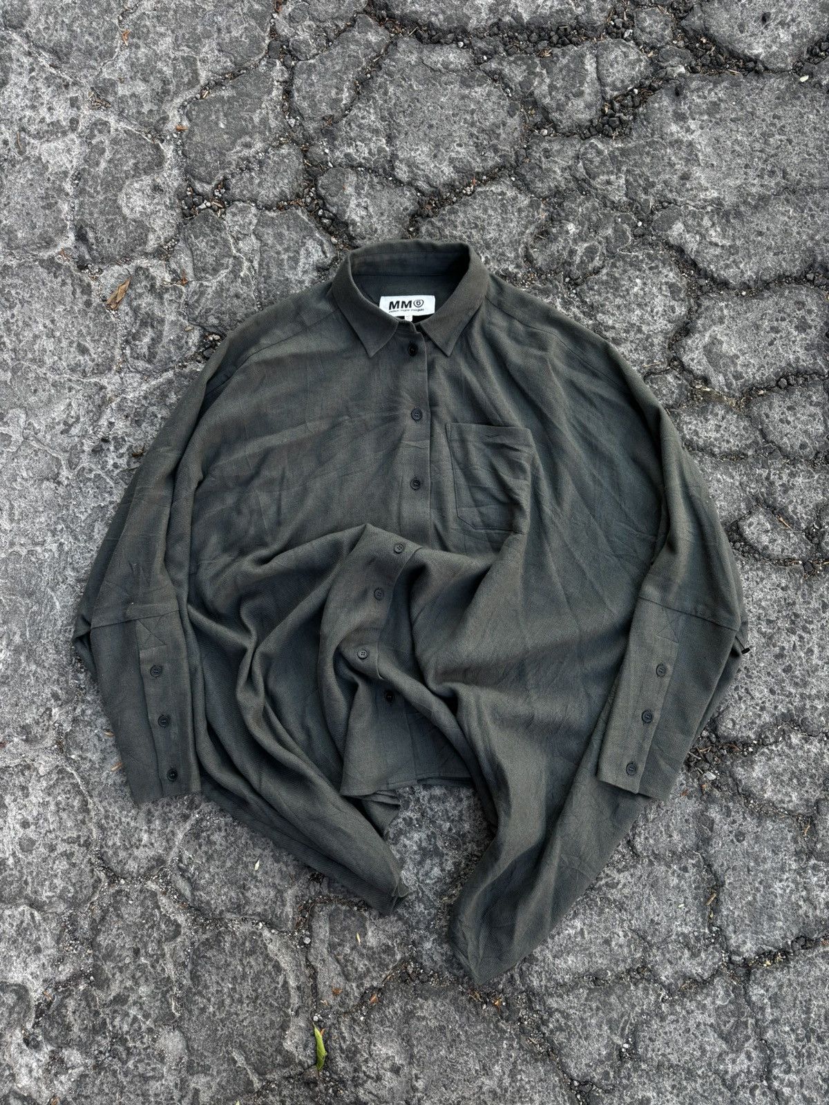 Maison Margiela Shirt Oversize Gray