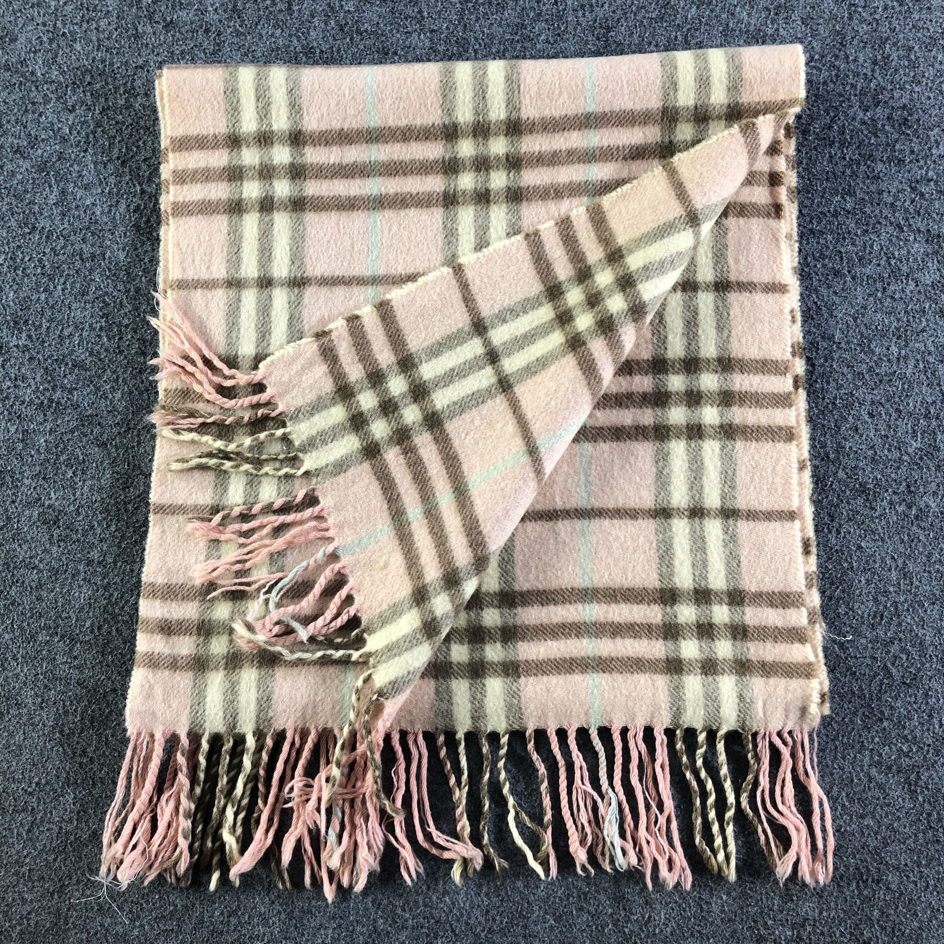 Burberry Burberry Cashmere Scarf / Muffler / Neckwear Size ONE SIZE - 6 Thumbnail