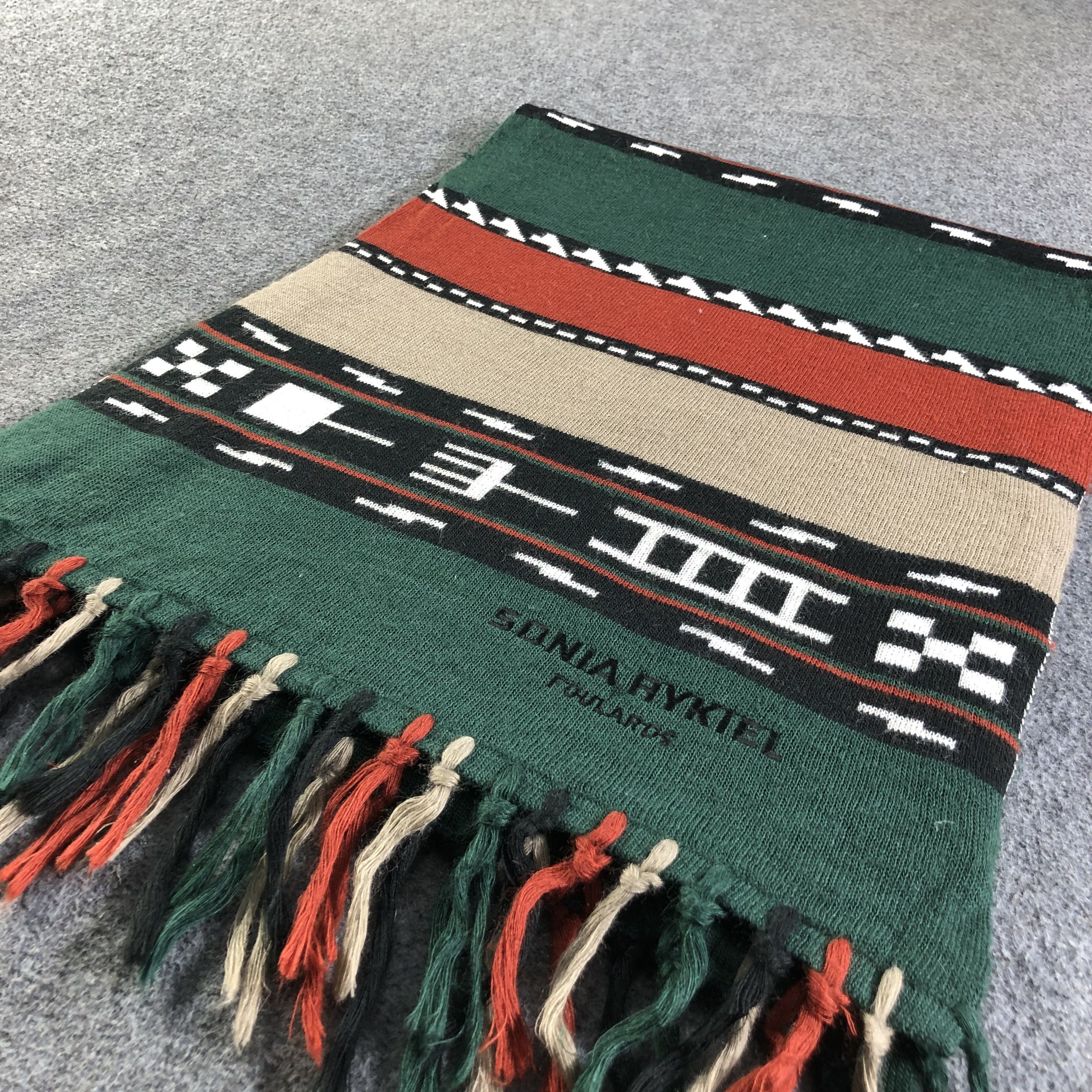 Sonia Rykiel Sonia Rykiel Wool Scarf Muffler Neckwear V2130 Size ONE SIZE - 4 Thumbnail