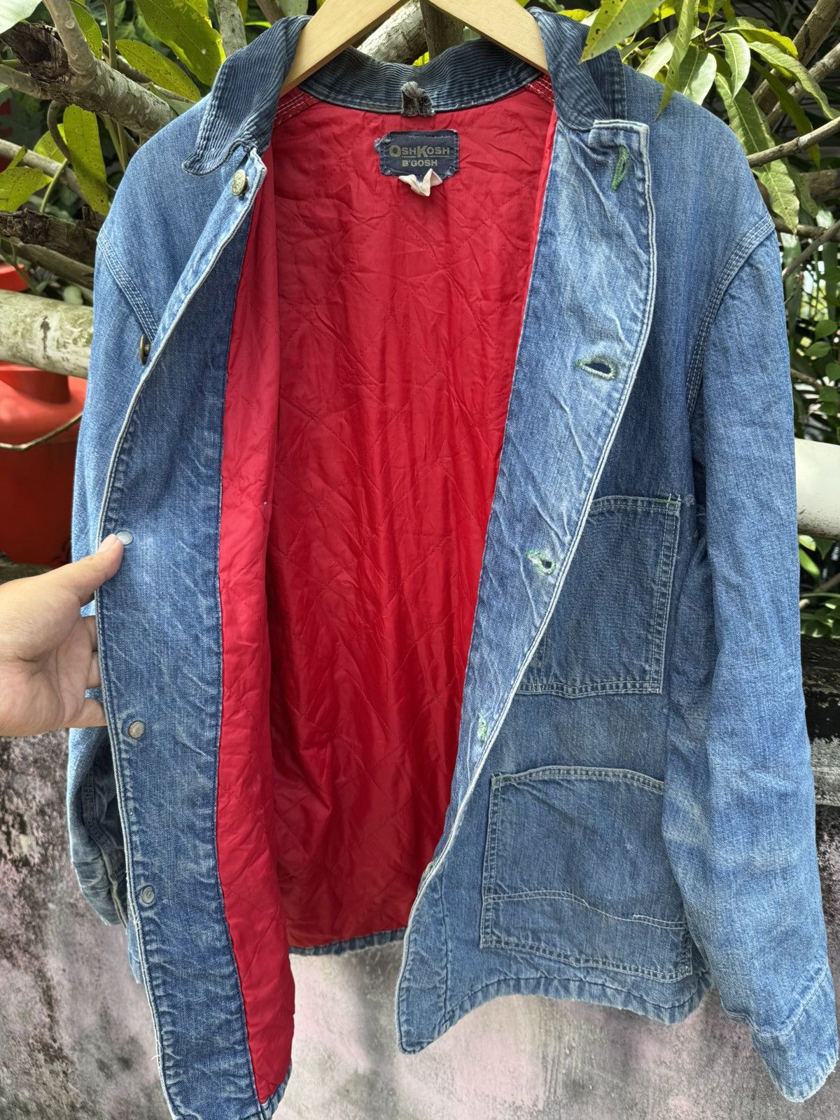 Oshkosh OshKosh 60s Vintage Worker Chore Jacket Denim Size US XL / EU 56 / 4 - 5 Thumbnail