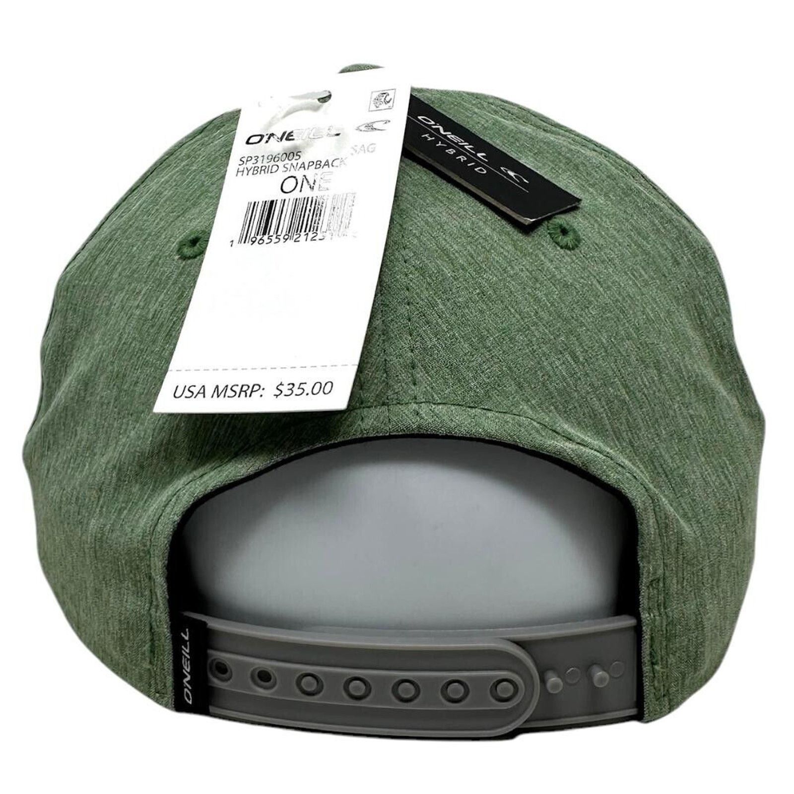 O'Neill O'Neill Men's Hybrid Hyperdry Unstructured Snapback Hat Cap Size ONE SIZE - 3 Thumbnail