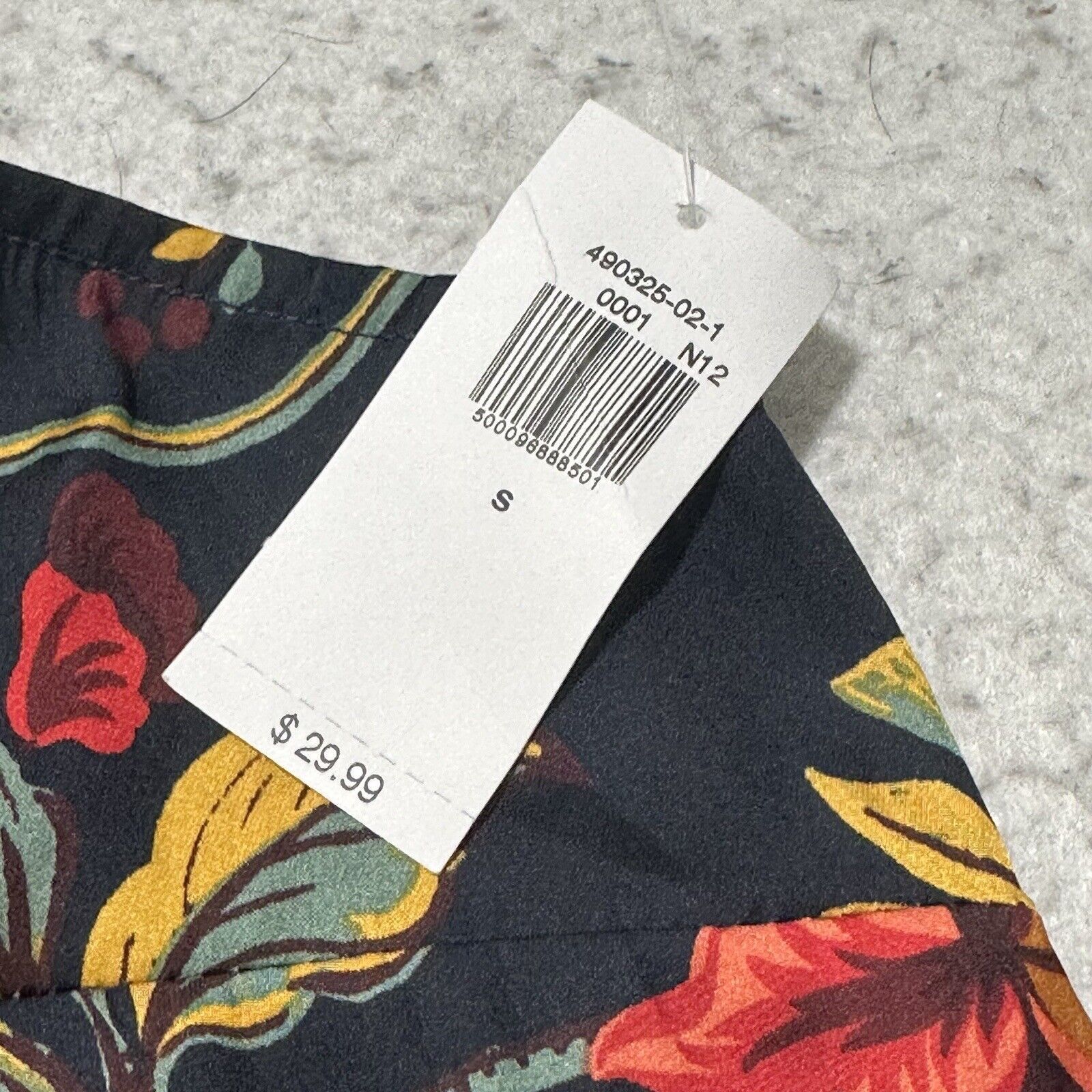 Old Navy Old Navy Small Navy Blue Floral Pajama Tank Top Lightweight Size S / US 4 / IT 40 - 7 Thumbnail