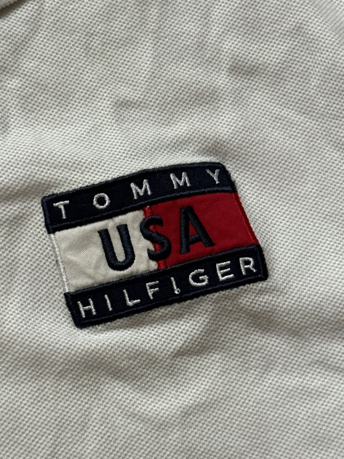 Tommy Hilfiger × Vintage Tommy Hilfiger XL vintage USA 🇺🇸 polo tee T-shirt rugby Size US XL / EU 56 / 4 - 6 Thumbnail