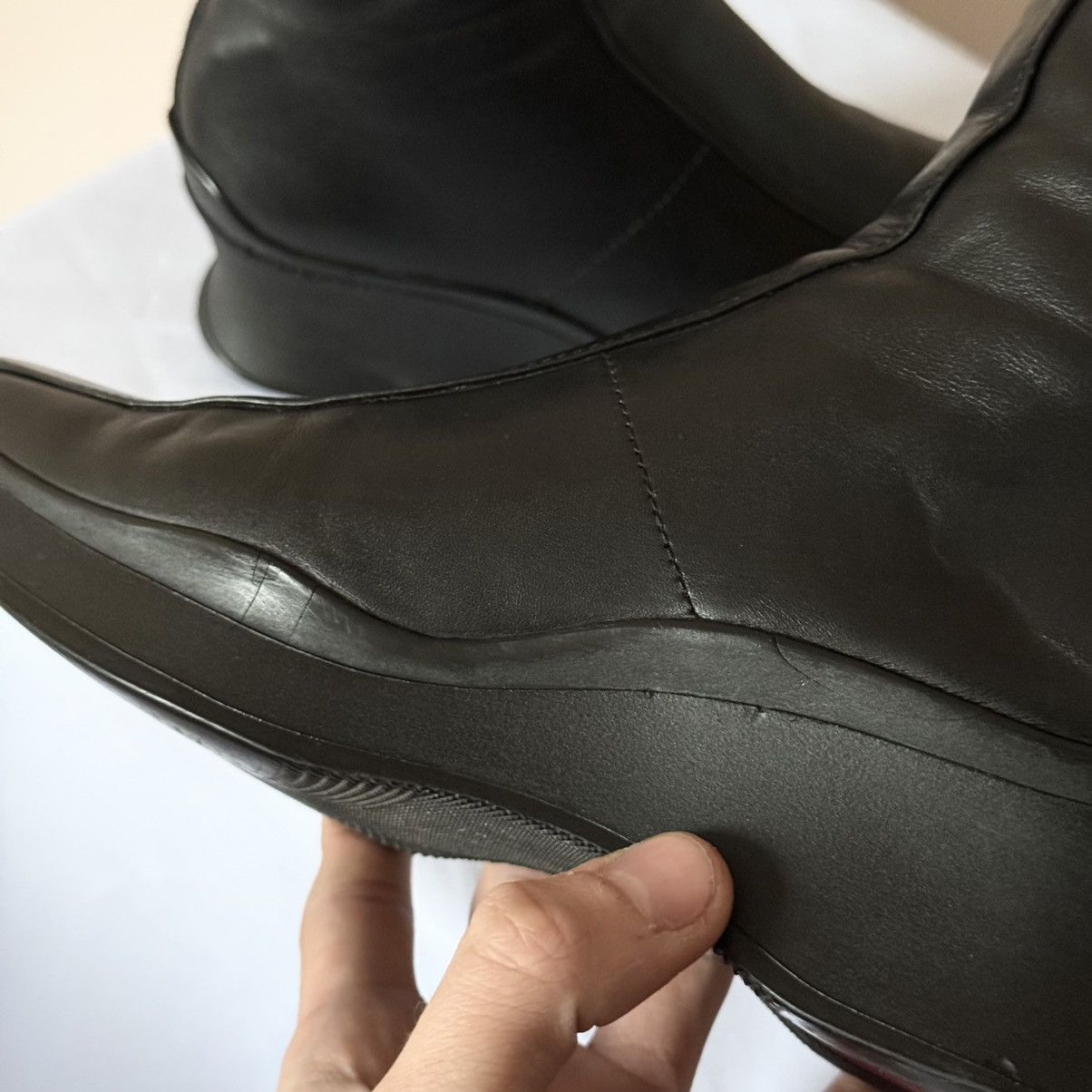 Prada Archive 1999 Prada Sport Ancle Black Vintage Boots Size US 5 / IT 35 - 13 Thumbnail