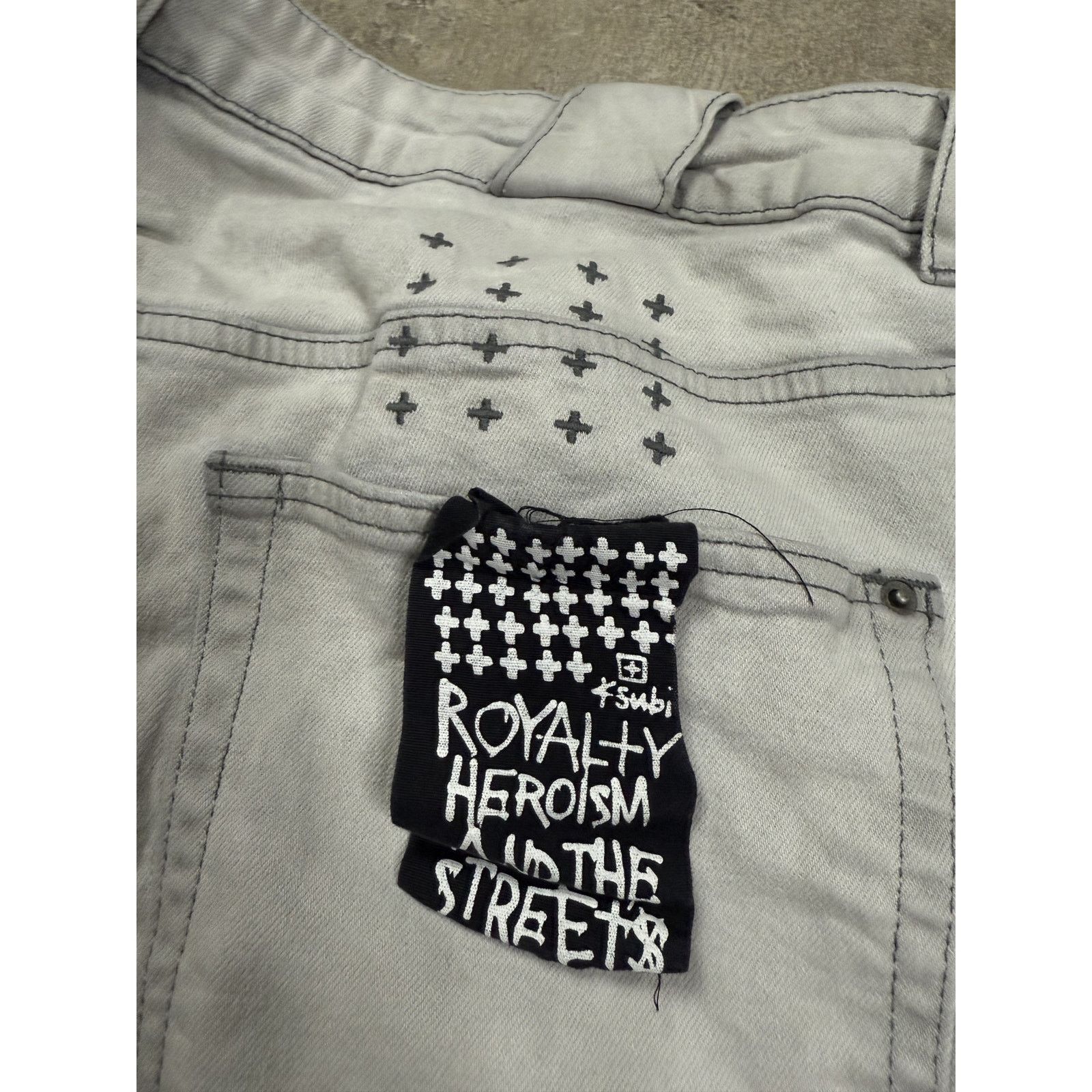 Ksubi Ksubi Jeans Grey Used 40 Size US 40 / EU 56 - 2 Thumbnail