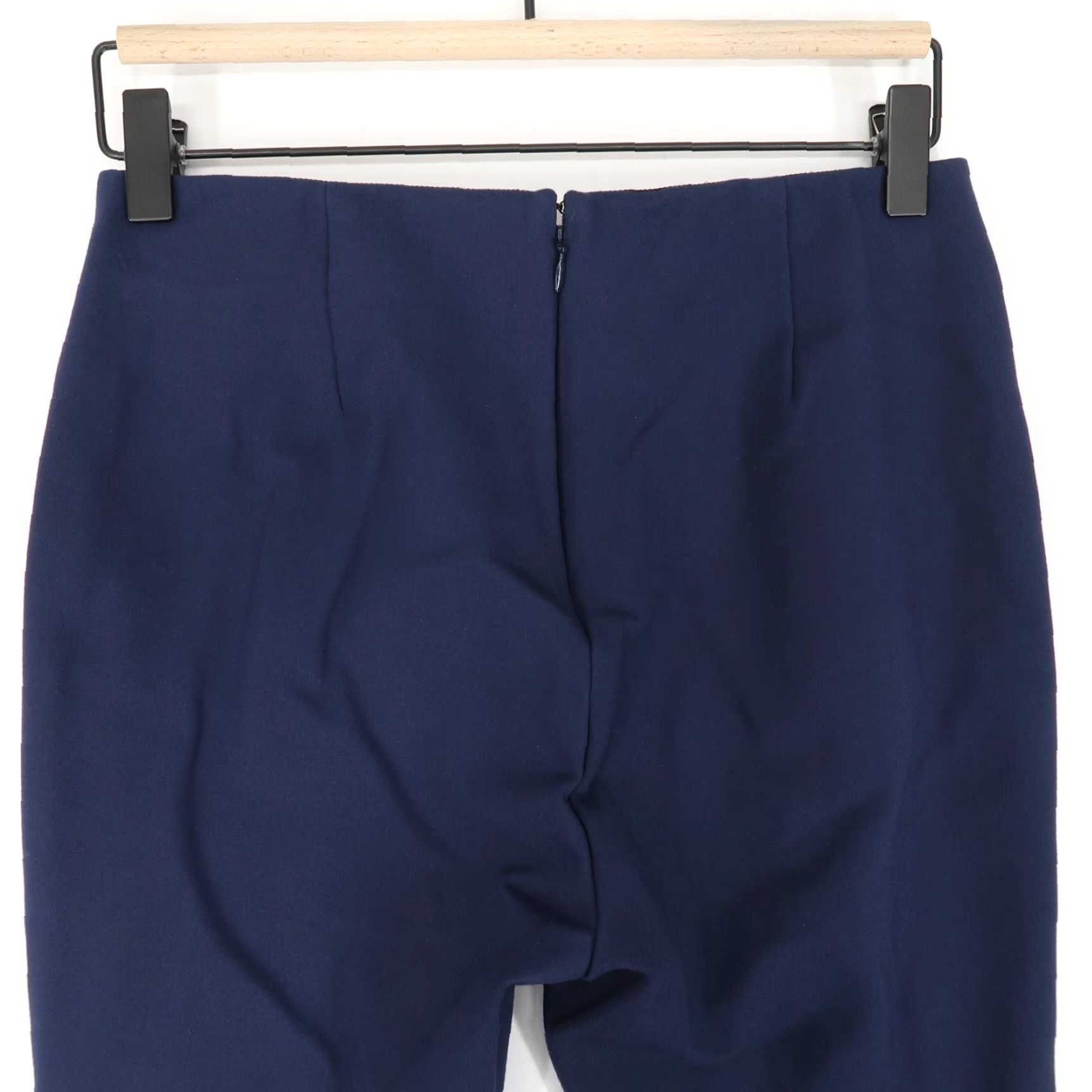 Rag & Bone rag & bone Simone Pants Womens 6 Blue Slim Fit Back Zip Capri Ponte Shirt Size 28" / US 6 / IT 42 - 3 Thumbnail