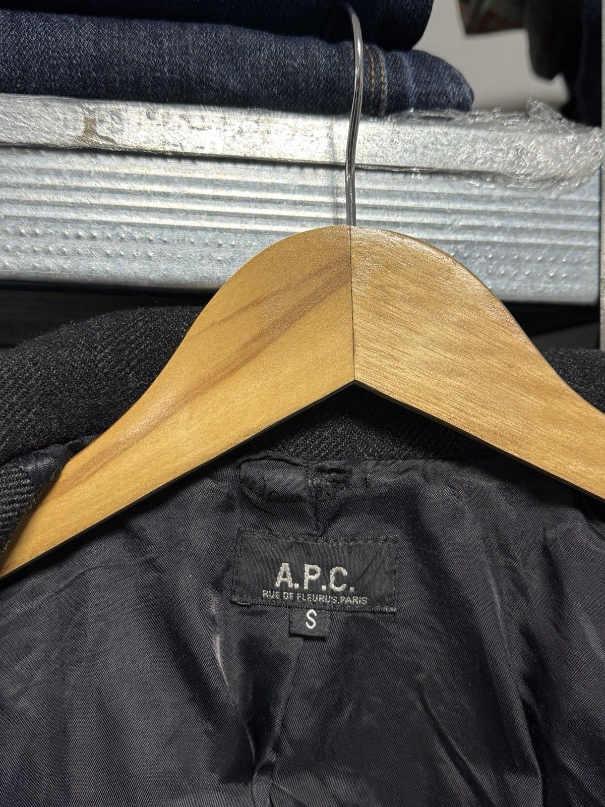 A.P.C. A.P.C. APC Double Breasted Wool Women’s Vintage Pea Coat Size S / US 4 / IT 40 - 8 Thumbnail