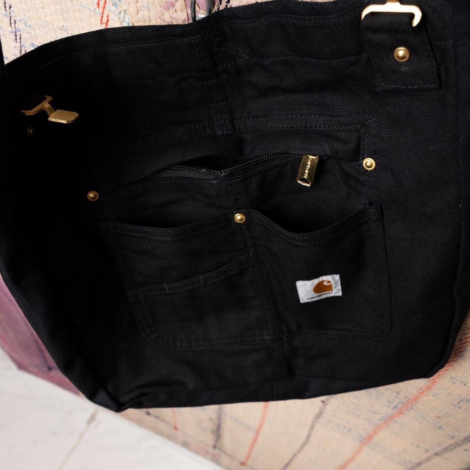 Carhartt Custom upcycled carhartt tote bag / crossbody bag Size ONE SIZE - 5 Thumbnail