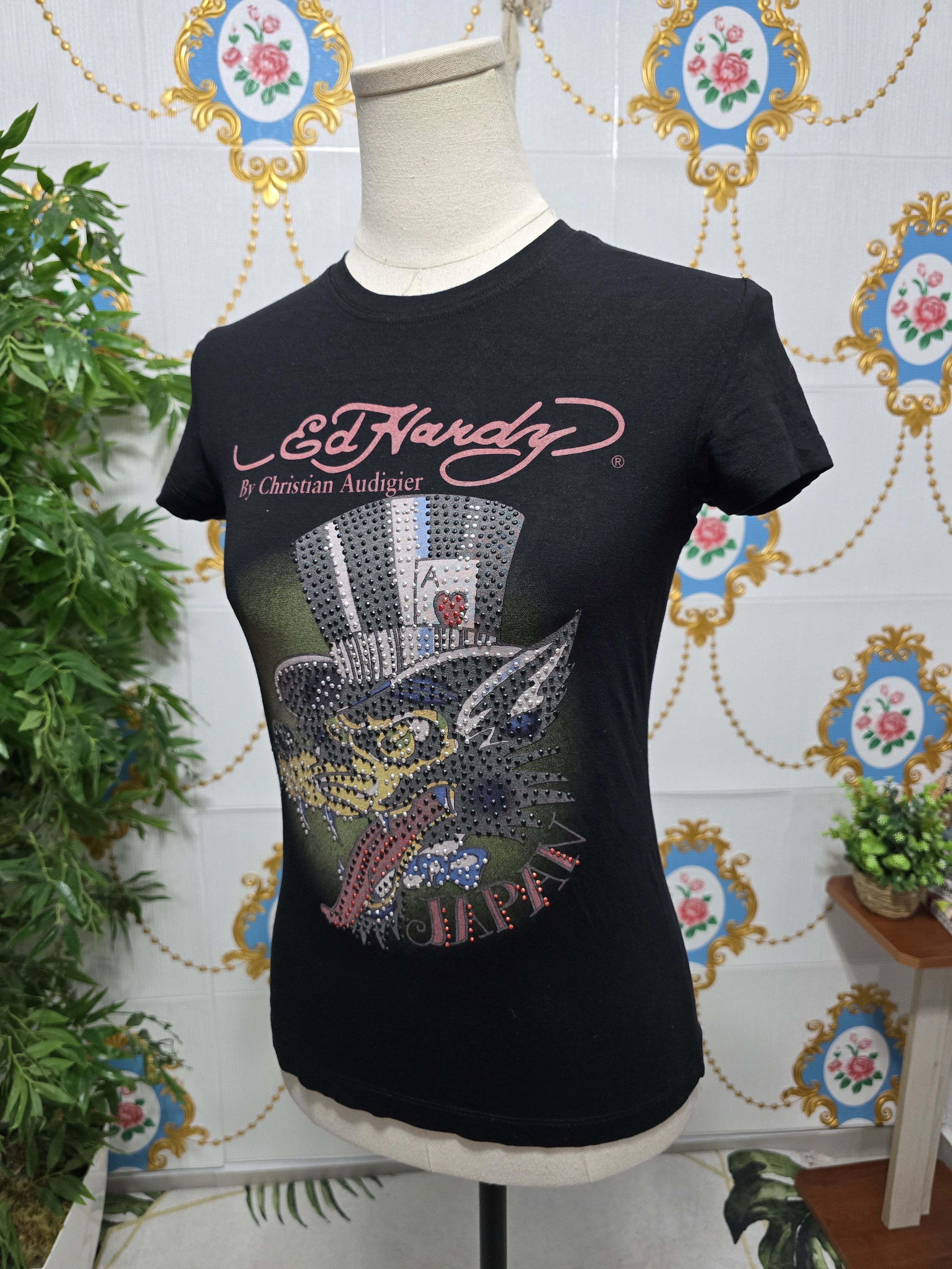 Ed Hardy ED HARDY x CHRISTIAN AUDIGIER vintage RARE fits s/m Size M / US 6-8 / IT 42-44 - 7 Thumbnail