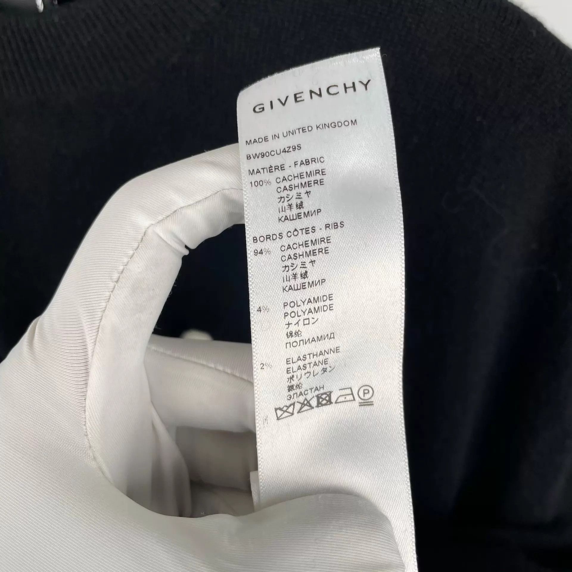 Givenchy Givenchy cashmere sweatshirt XS 260408SXH7J08 Size US XS / EU 42 / 0 - 5 Thumbnail