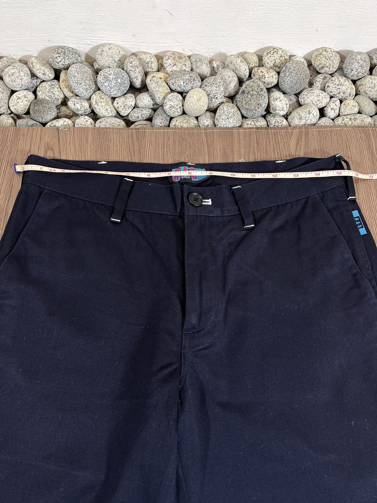 R.Newbold RAD (R.Newbold) Navy Work Trousers – Regular Straight Fit Size US 31 - 14 Thumbnail