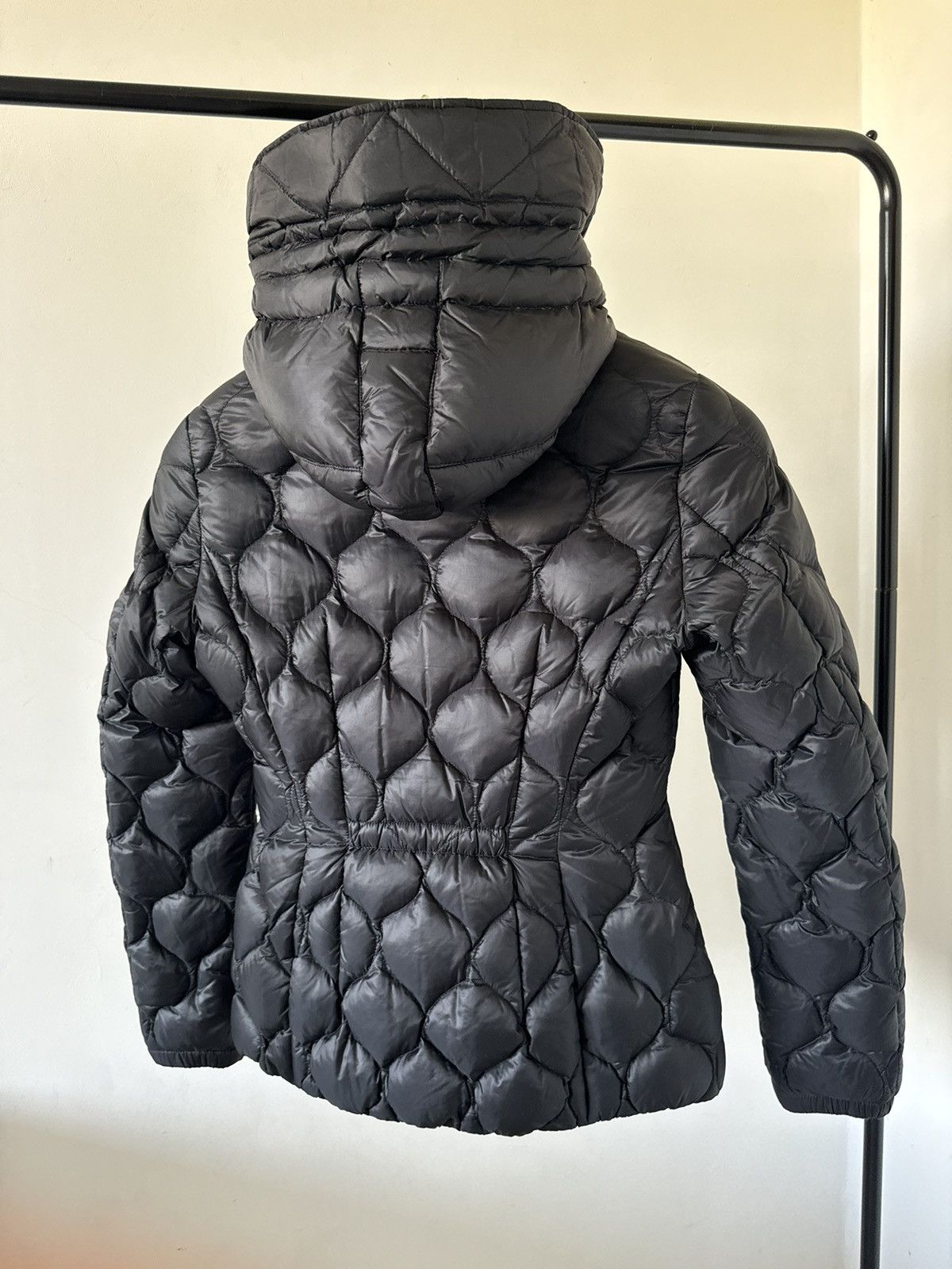 Moncler Moncler Gresfur black puffer hooded quilted jacket fur Size S / US 4 / IT 40 - 4 Thumbnail