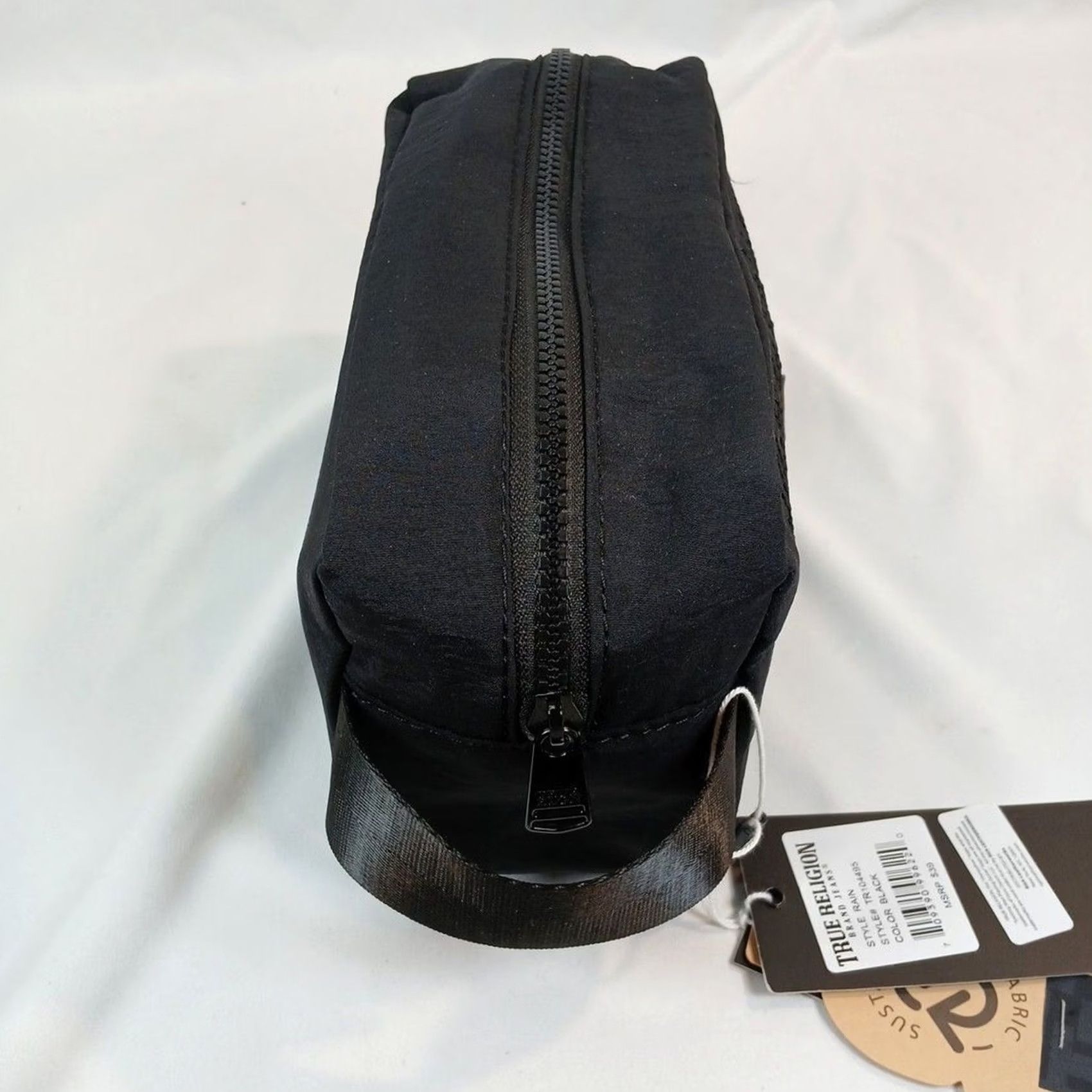 True Religion True Religion Black Toiletry Bag Travel Dopp Kit TR104495 Logo Pouch NWT Size ONE SIZE - 4 Thumbnail