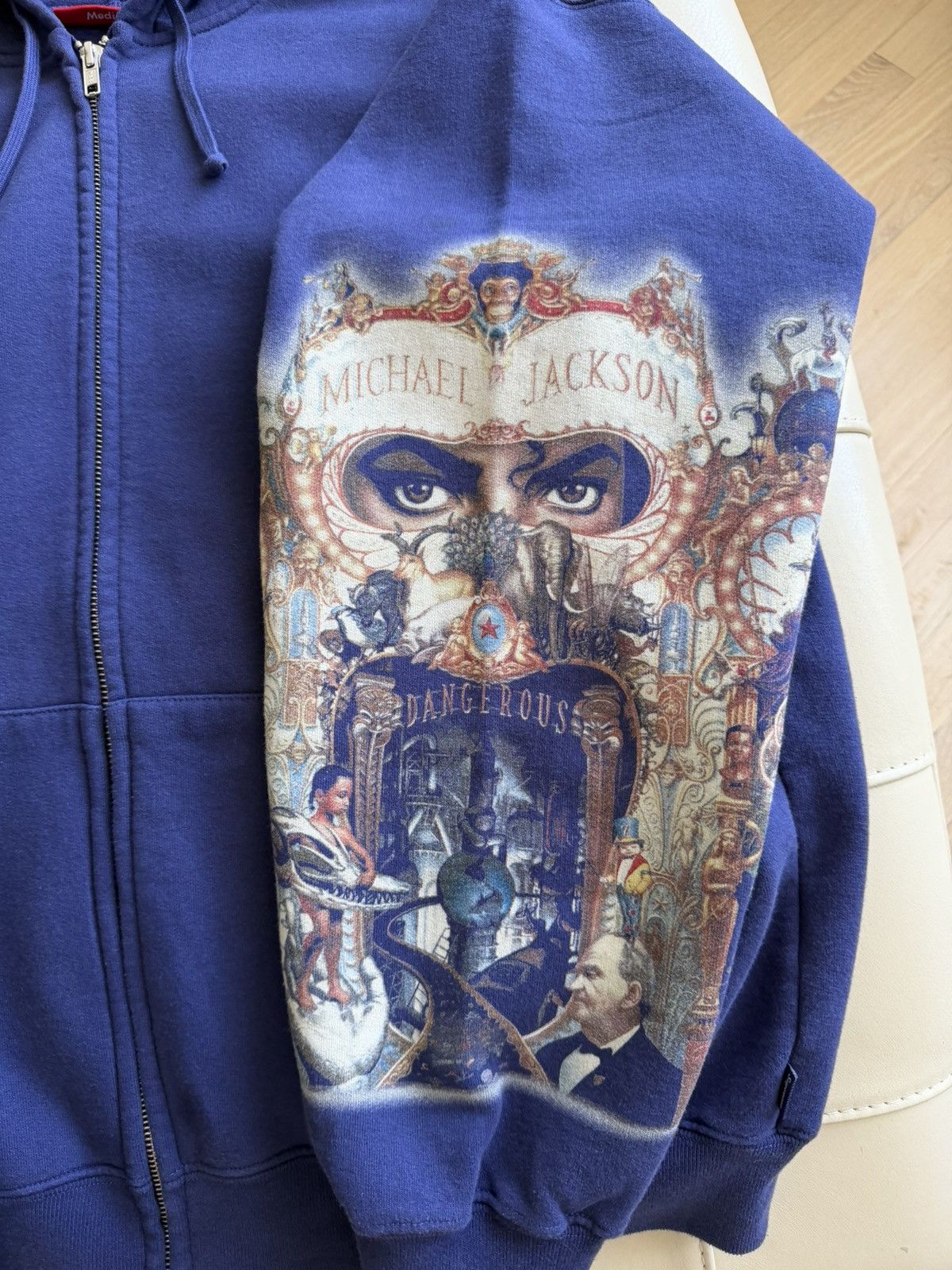 Supreme Supreme Michael Jackson Dangerous Hooded Zip Up Size US M / EU 48-50 / 2 - 3 Thumbnail